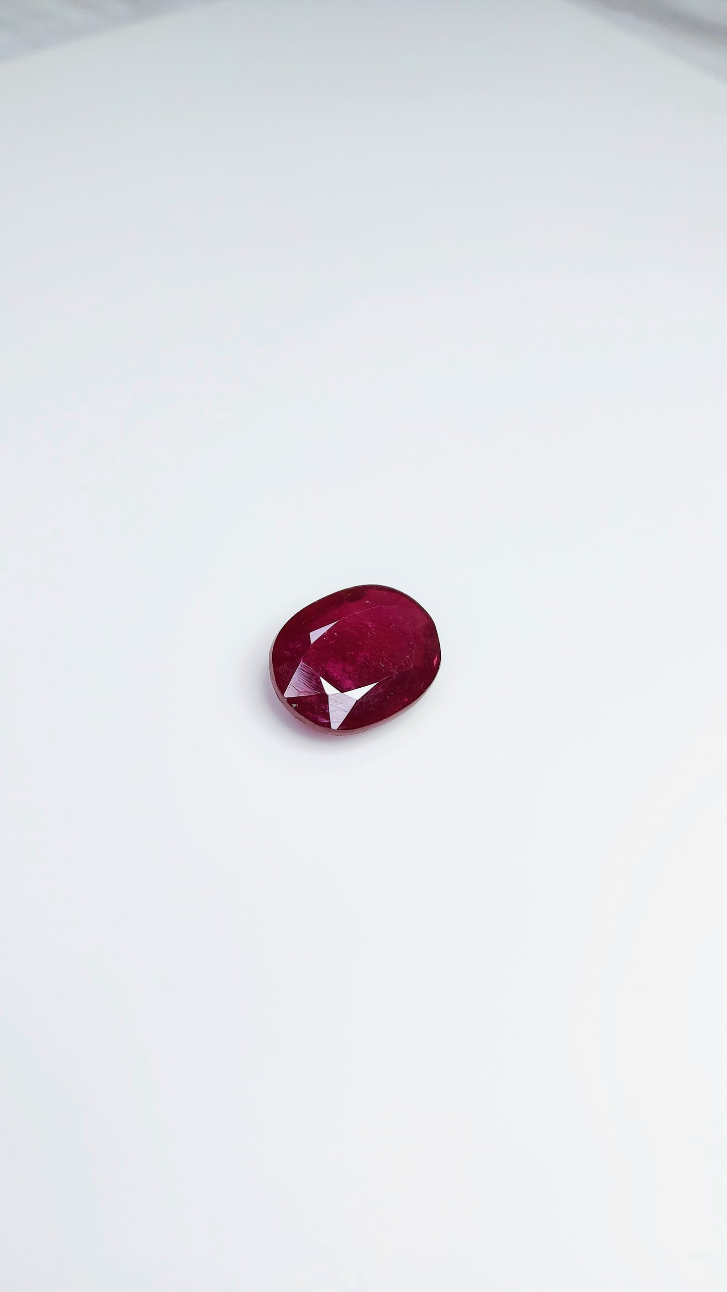 100% Natural Heat-Treated Oval Cut Ruby Loose Gemstones Ring Size July Birthstone for Astrology