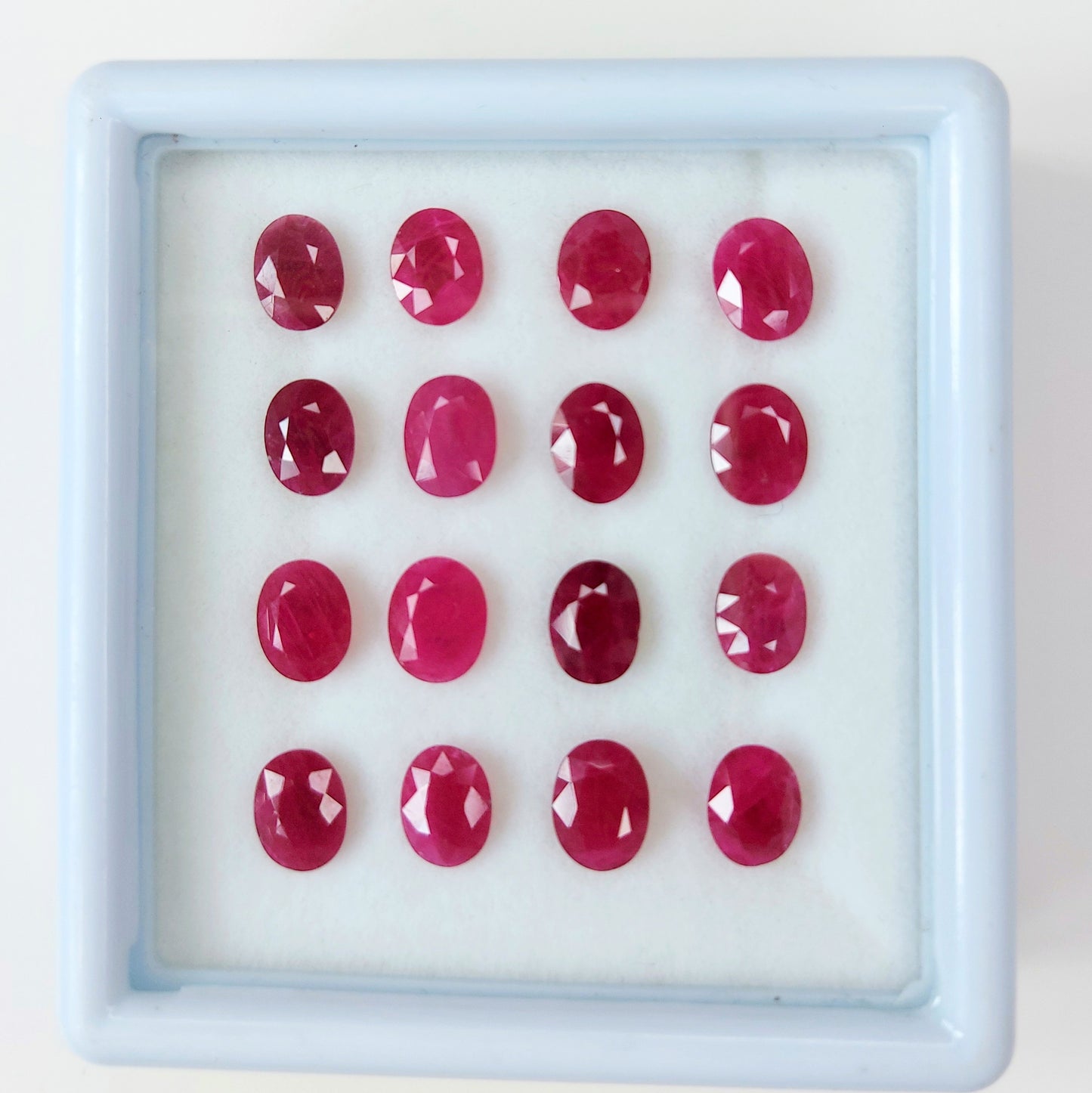 100% Natural African Ruby Heated Oval and Pear Cut Calibrated 5x4-6x4mm Reddish Pink Color Gemstones for Jewelry Making