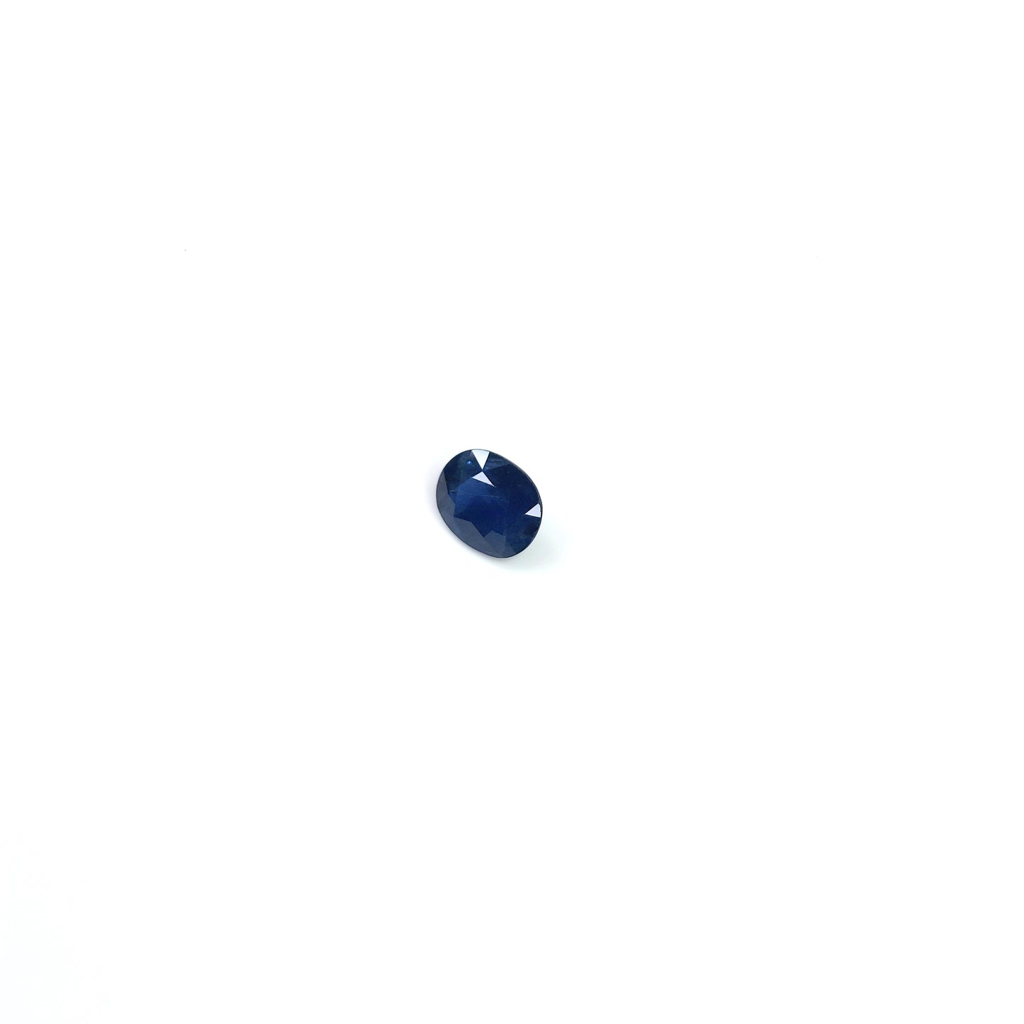 100% Natural Blue Sapphire Heated 7.0x8.50x4.0 mm Oval Shape 2.03 Carat Stone September Birthstone Faceted 1 Pcs Fine Cut Gemstone for Ring