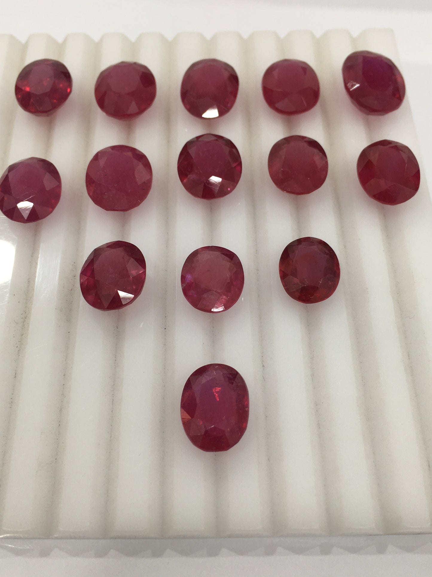 5-10 Carat Ring Size Natural Ruby Mozambique Heat & Treated Oval Shape Reddish Pink Color Fine Quality Gemstone for Rings- July Birthstone