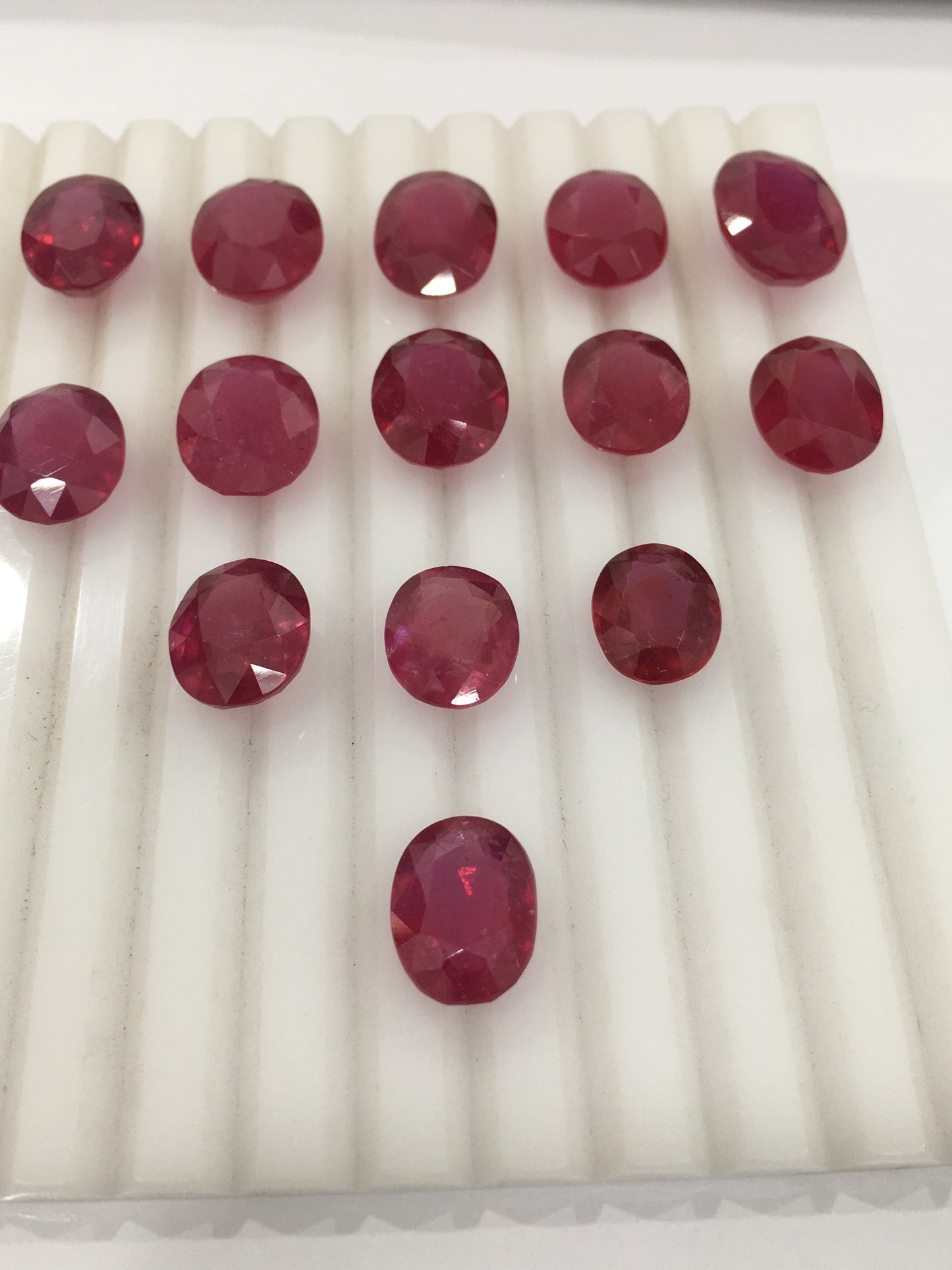 5-10 Carat Ring Size Natural Ruby Mozambique Heat & Treated Oval Shape Reddish Pink Color Fine Quality Gemstone for Rings- July Birthstone