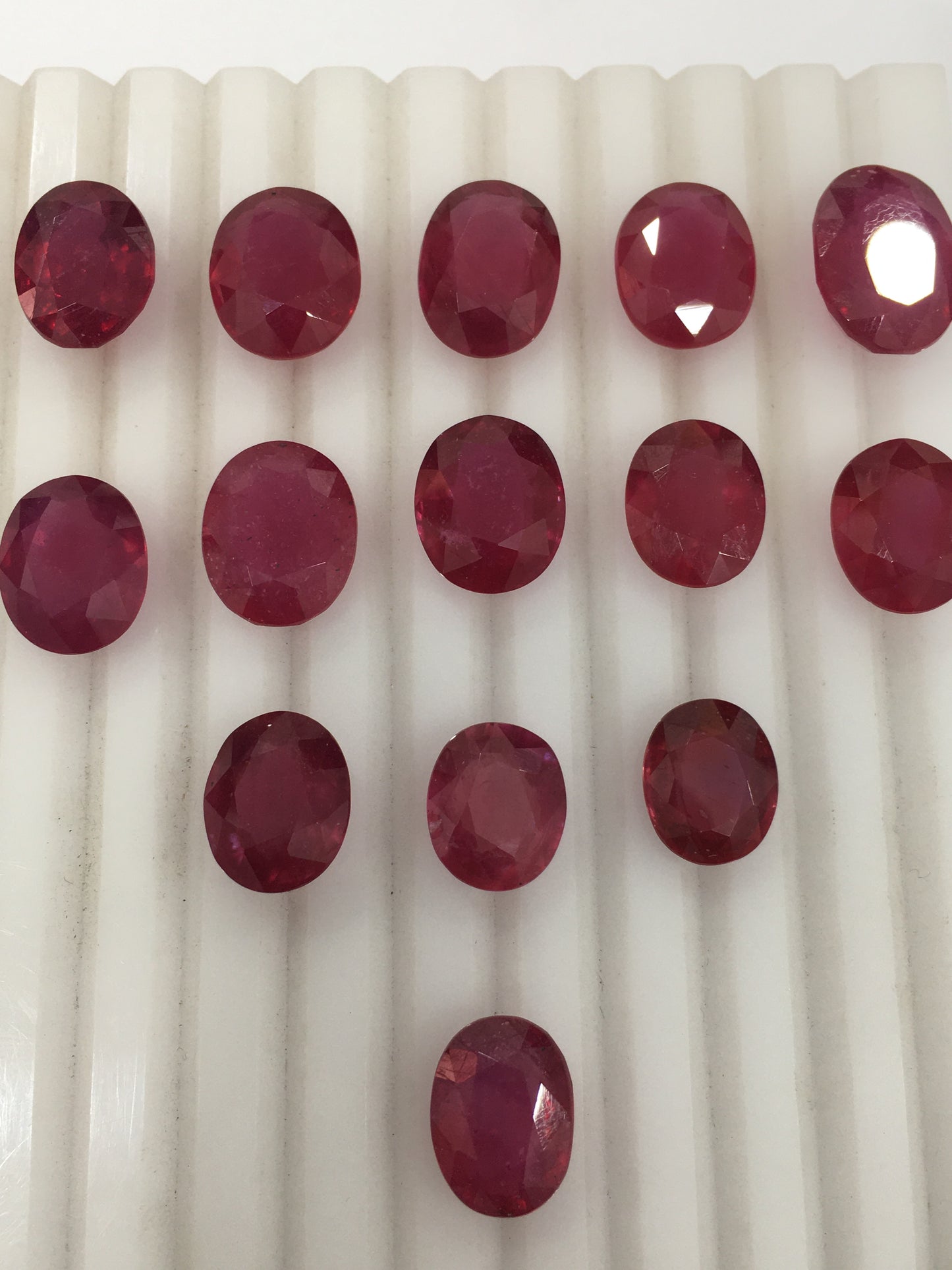 5-10 Carat Ring Size Natural Ruby Mozambique Heat & Treated Oval Shape Reddish Pink Color Fine Quality Gemstone for Rings- July Birthstone