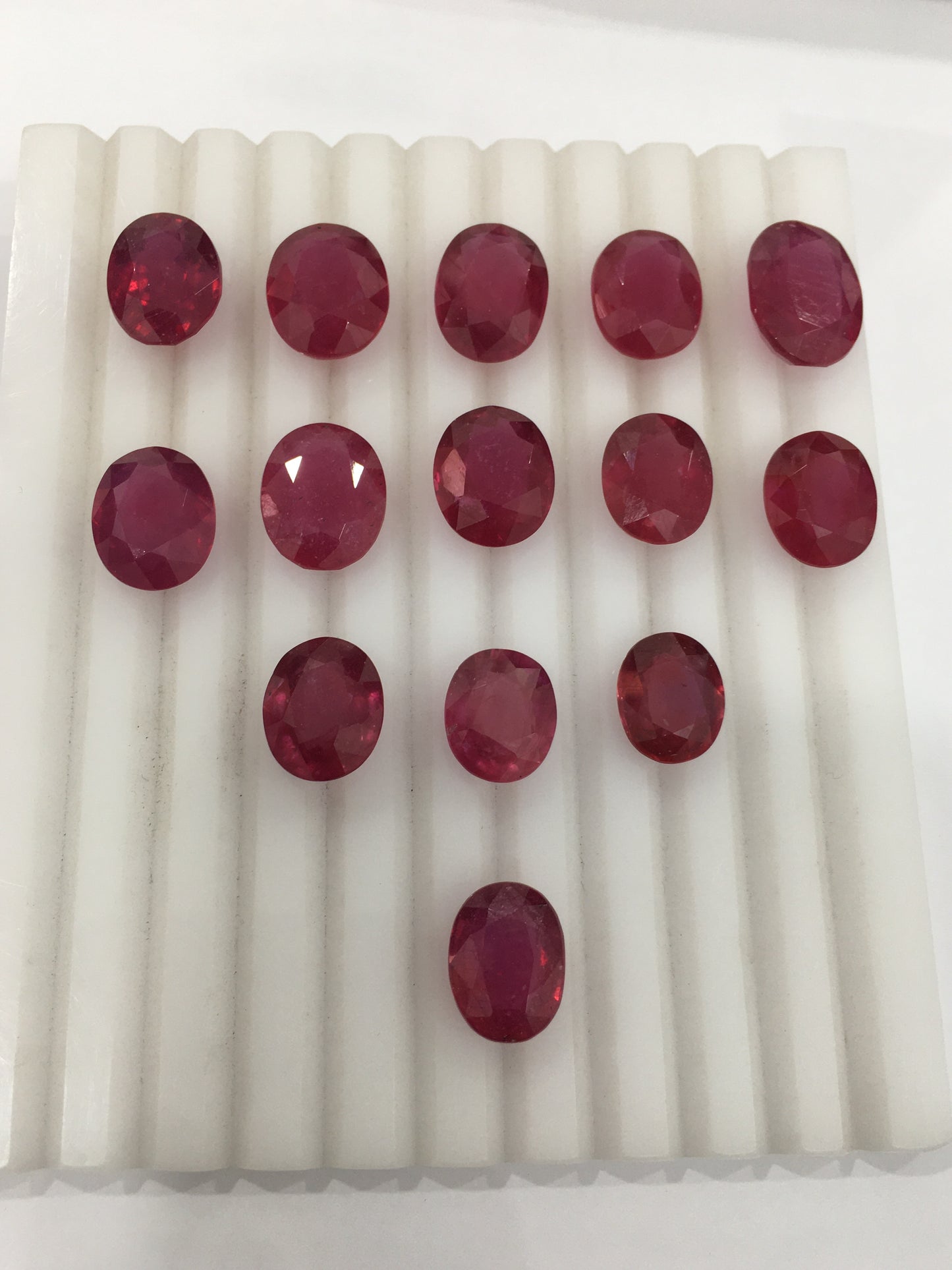 5-10 Carat Ring Size Natural Ruby Mozambique Heat & Treated Oval Shape Reddish Pink Color Fine Quality Gemstone for Rings- July Birthstone