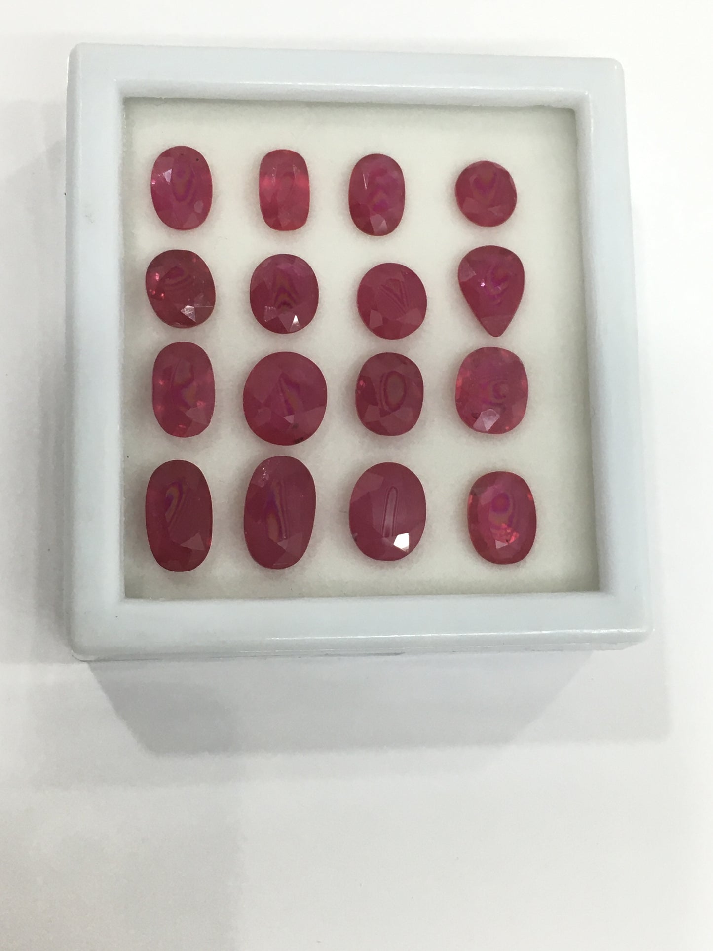 Natural Ruby Mozambique Heat & Treated Ring Size Oval Shape 2-5 Carat Stones Redish Pink Fine Quality July Birthstone for Astrology Rings