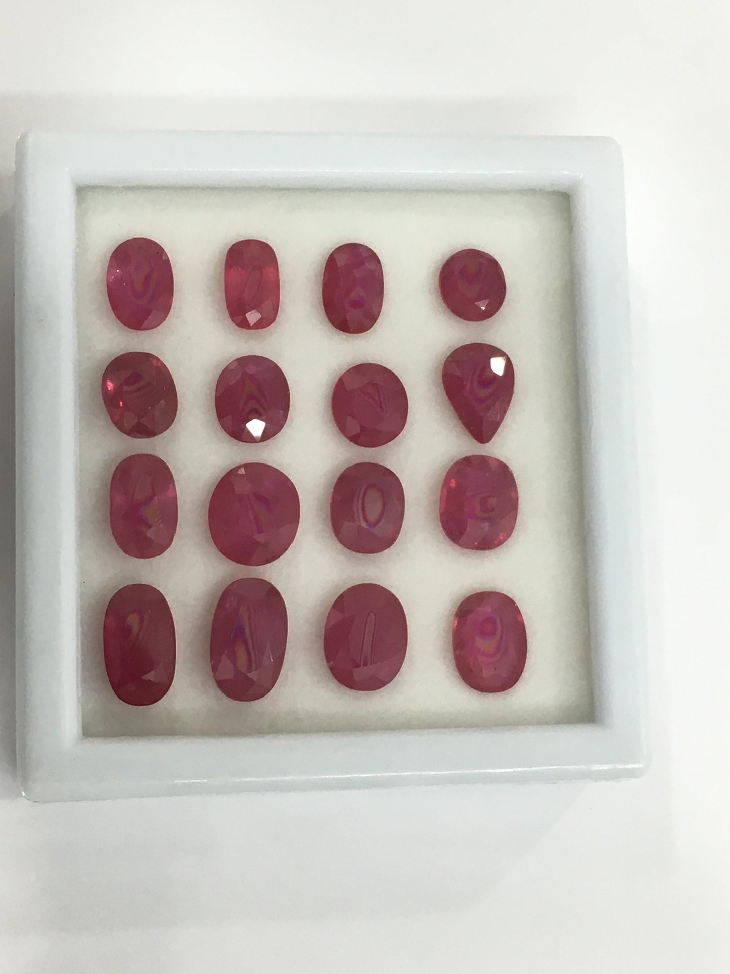 Natural Ruby Mozambique Heat & Treated Ring Size Oval Shape 2-5 Carat Stones Redish Pink Fine Quality July Birthstone for Astrology Rings