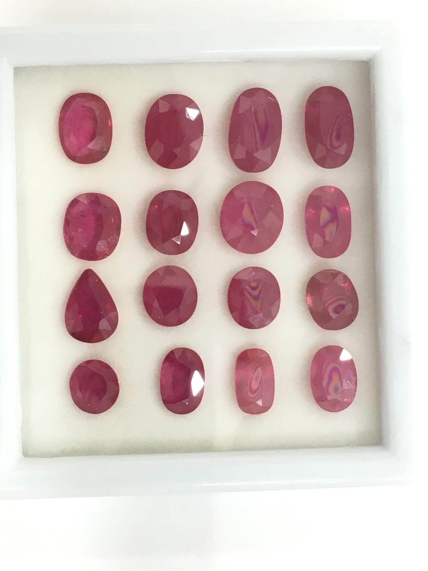 Natural Ruby Mozambique Heat & Treated Ring Size Oval Shape 2-5 Carat Stones Redish Pink Fine Quality July Birthstone for Astrology Rings