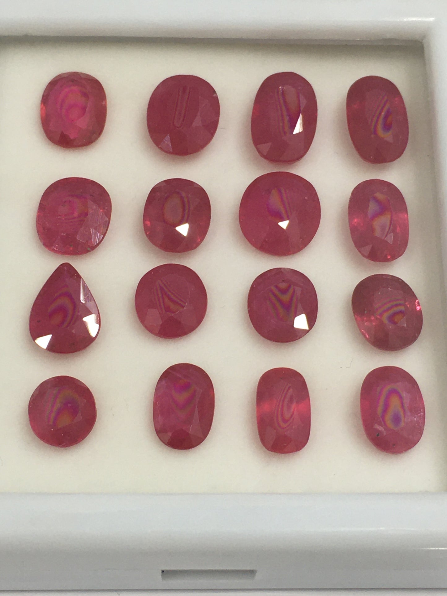 Natural Ruby Mozambique Heat & Treated Ring Size Oval Shape 2-5 Carat Stones Redish Pink Fine Quality July Birthstone for Astrology Rings