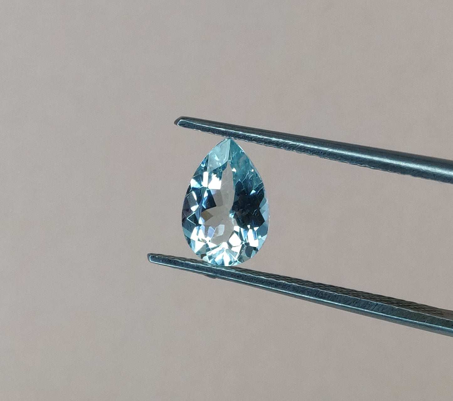 100% Natural Aquamarine Pear Shape 6x9mm Excellent Cut Fine Quality March Birthstone Loose Gemstone for Jewelry Making 2.25 Carat 2 Pcs Lot at the Cheapest Price