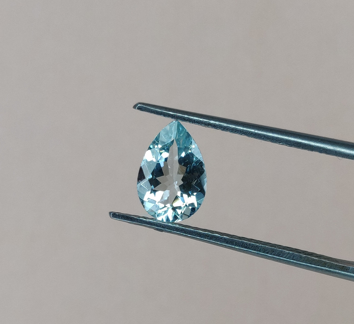 100% Natural Aquamarine Pear Shape 6x9mm Excellent Cut Fine Quality March Birthstone Loose Gemstone for Jewelry Making 2.25 Carat 2 Pcs Lot at the Cheapest Price