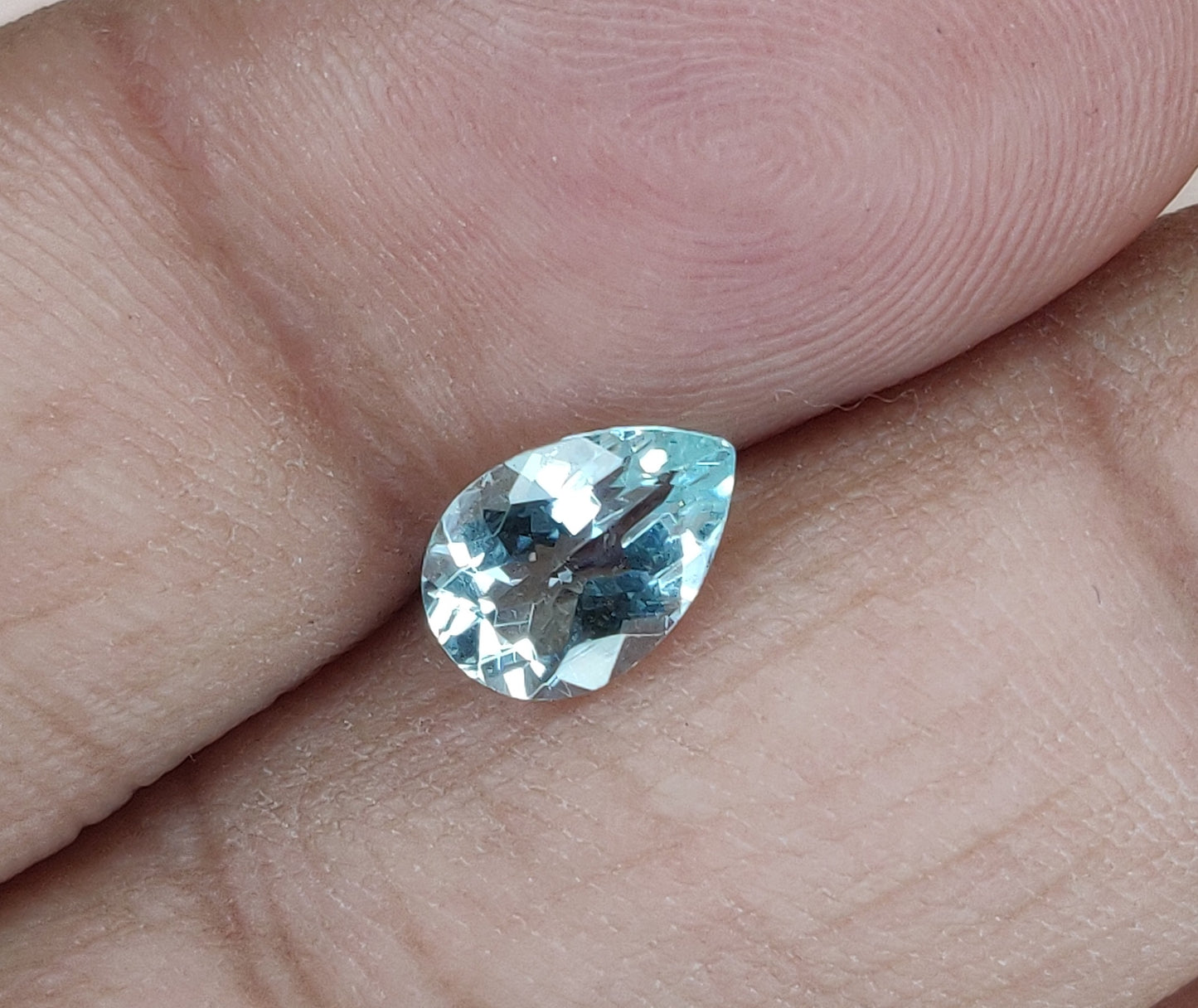 100% Natural Aquamarine Pear Shape 6x9mm Excellent Cut Fine Quality March Birthstone Loose Gemstone for Jewelry Making 2.25 Carat 2 Pcs Lot at the Cheapest Price