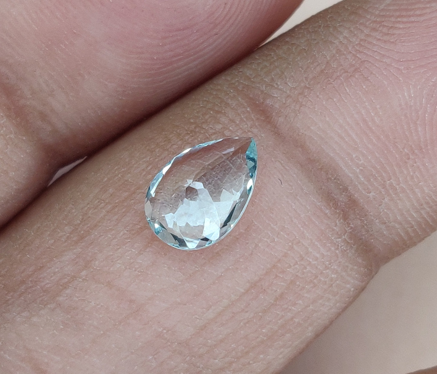 100% Natural Aquamarine Pear Shape 6x9mm Excellent Cut Fine Quality March Birthstone Loose Gemstone for Jewelry Making 2.25 Carat 2 Pcs Lot at the Cheapest Price