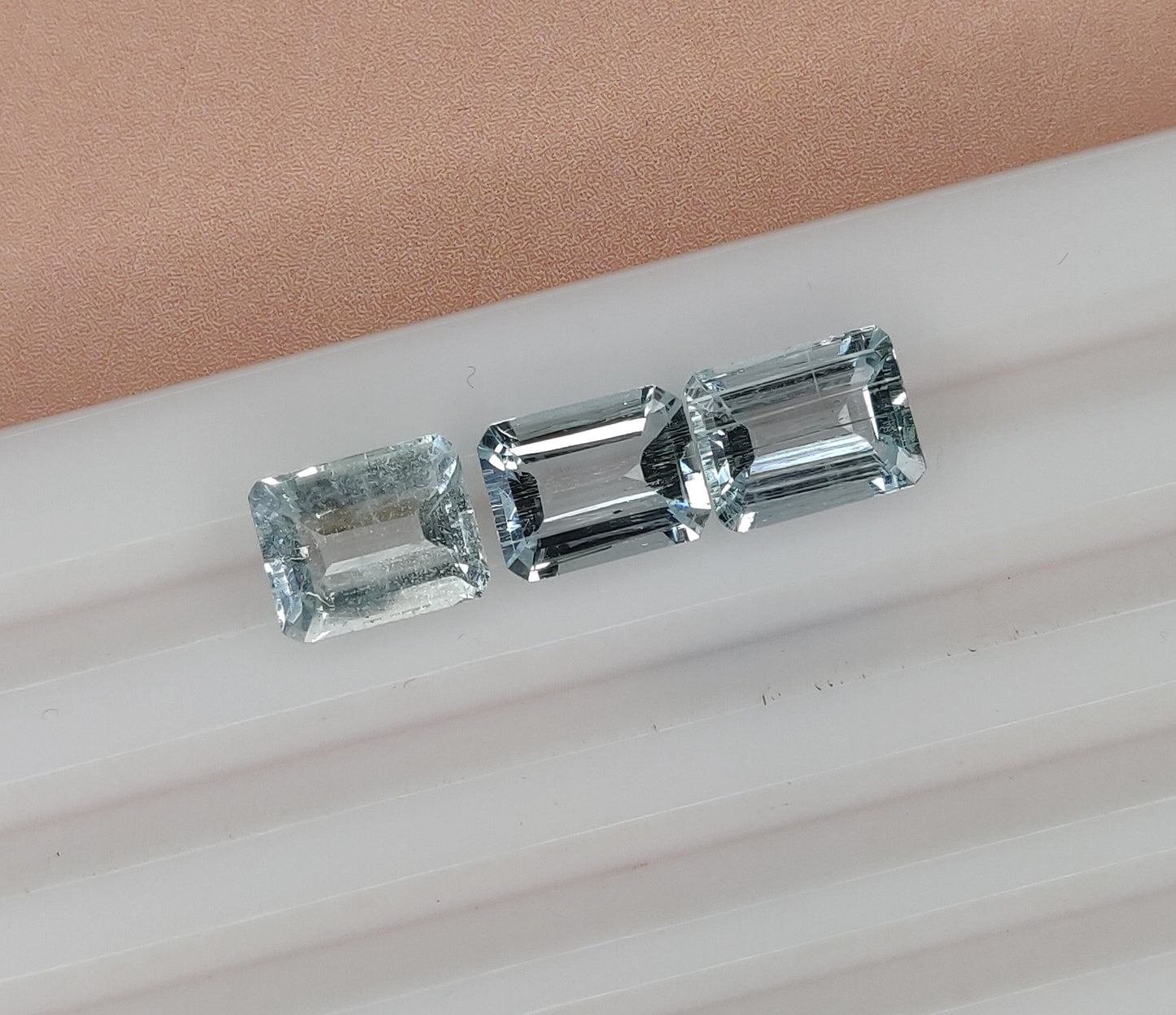 AAA Quality Faceted Cut 100% Natural Aquamarine 8.15cts. Octagon Shape Aquamarine Loose Gemstone 8x10mm Jewelry Making Stone at Best Price
