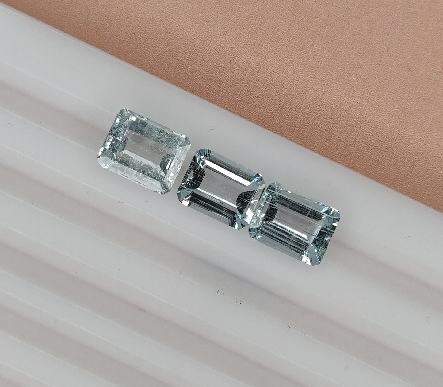 AAA Quality Faceted Cut 100% Natural Aquamarine 8.15cts. Octagon Shape Aquamarine Loose Gemstone 8x10mm Jewelry Making Stone at Best Price