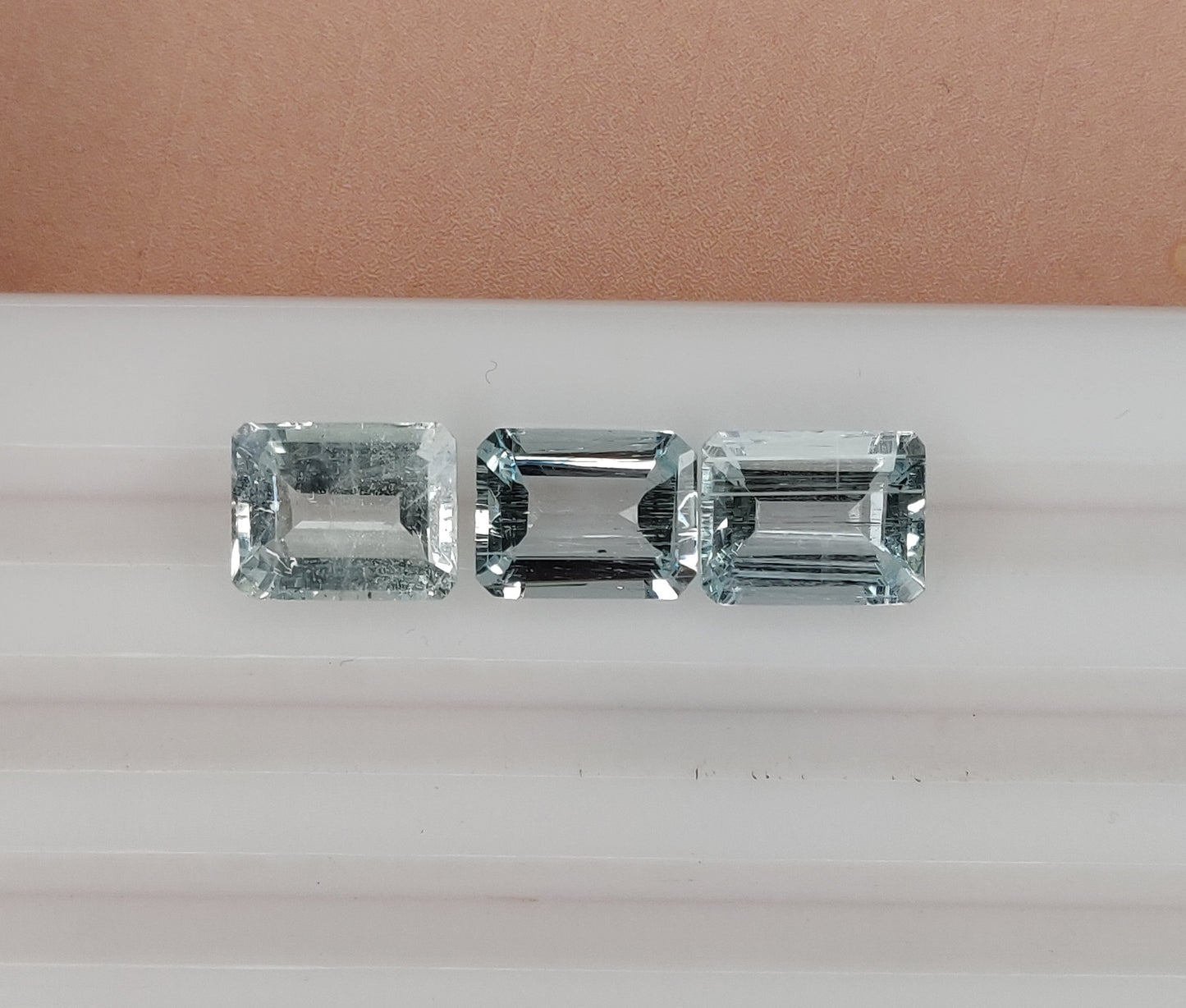 AAA Quality Faceted Cut 100% Natural Aquamarine 8.15cts. Octagon Shape Aquamarine Loose Gemstone 8x10mm Jewelry Making Stone at Best Price