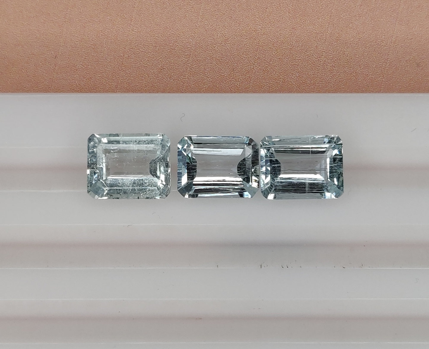 AAA Quality Faceted Cut 100% Natural Aquamarine 8.15cts. Octagon Shape Aquamarine Loose Gemstone 8x10mm Jewelry Making Stone at Best Price