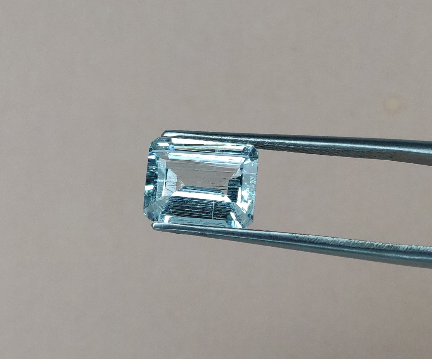 AAA Quality Faceted Cut 100% Natural Aquamarine 8.15cts. Octagon Shape Aquamarine Loose Gemstone 8x10mm Jewelry Making Stone at Best Price