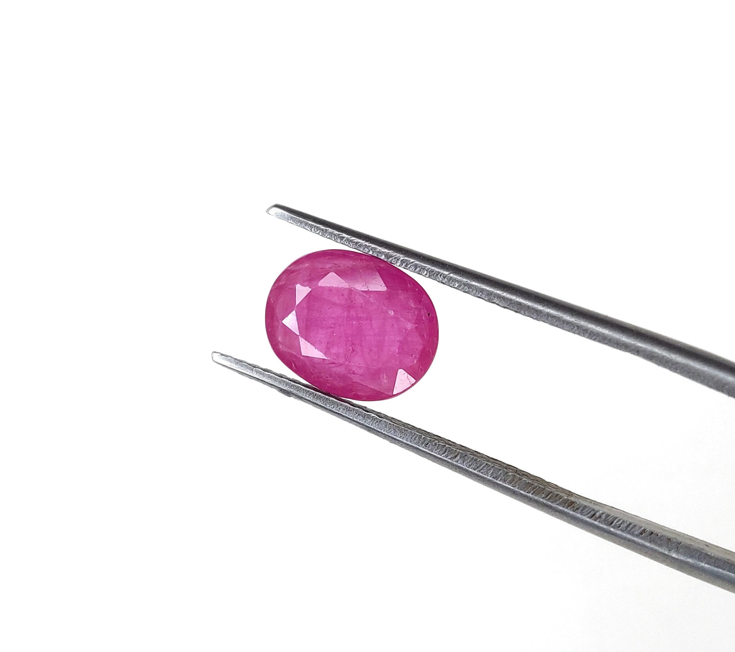 Top Most Quality Natural Ruby Mozambique Heated Oval Shape 8x10mm Loose Gemstones for Jewellery Making
