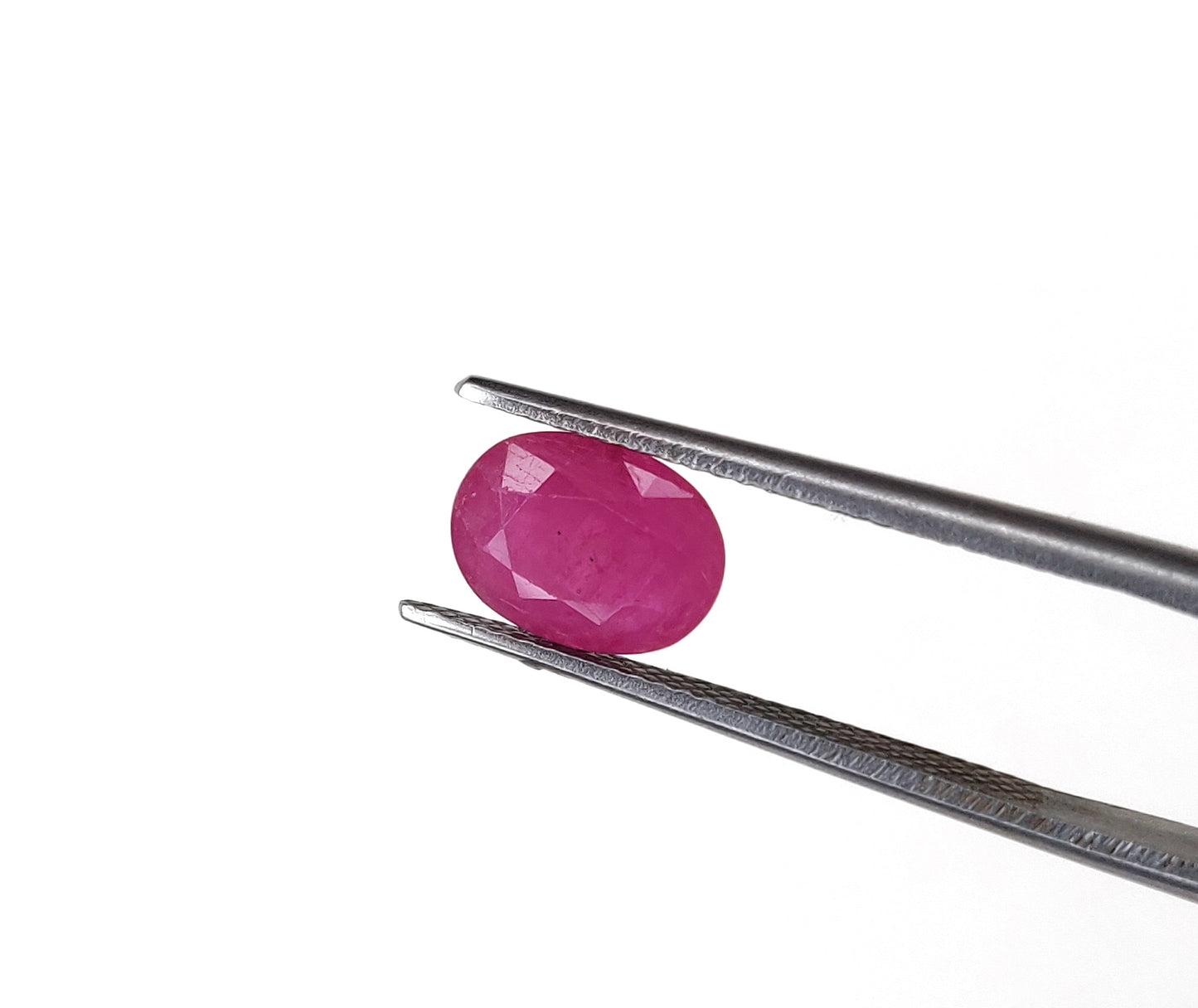 7x9mm Natural Mozambique Ruby Heated Fine Quality Oval Cut Pinkish Red Color Loose Gemstones for Making Necklace