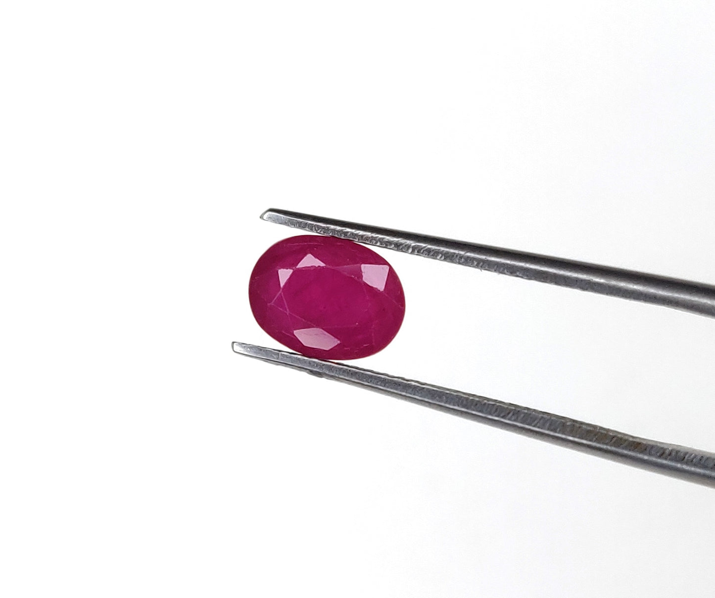 100% Natural Ruby Mozambique Heated 20 Oval Shape 6x8 mm July Birthstone Loose Gemstones for Making Necklace