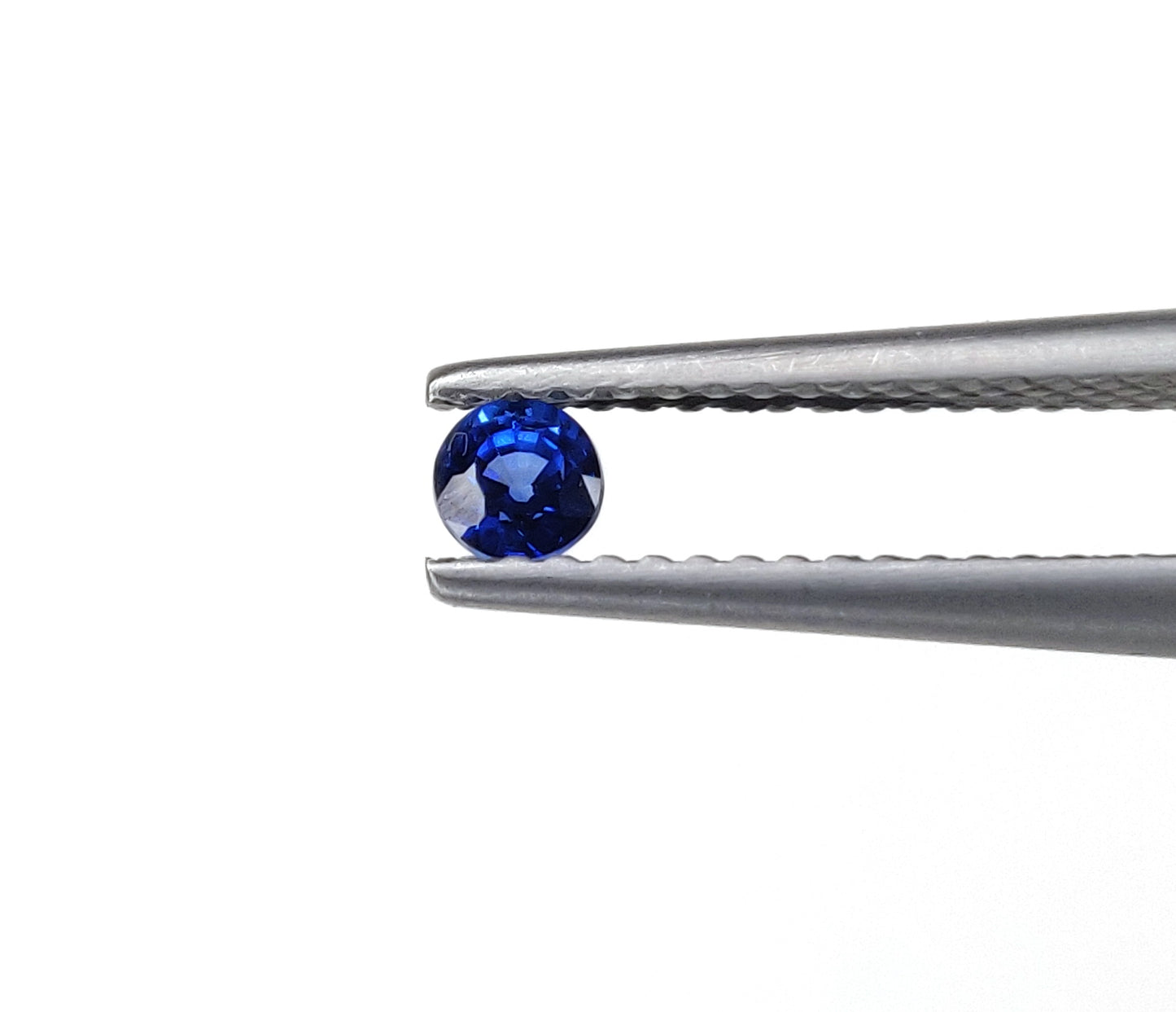 High Quality Natural Calibrated 3mm Blue Sapphire Round Shape Royal Blue Loose Gemstone for Necklace or Earrings Making