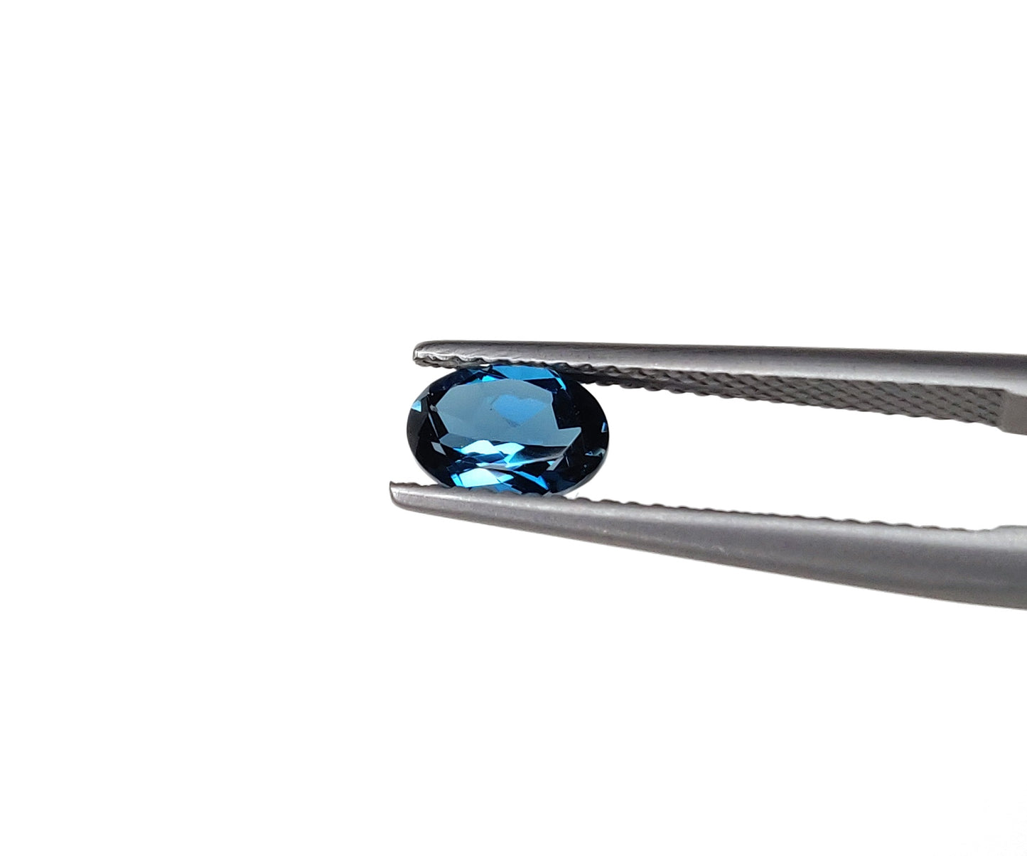 Natural Blue Topaz Gemstone Brilliant Cut 5x7mm Faceted Oval Shape Blue Topaz Loose Gemstone for Bracelet, Necklace Making