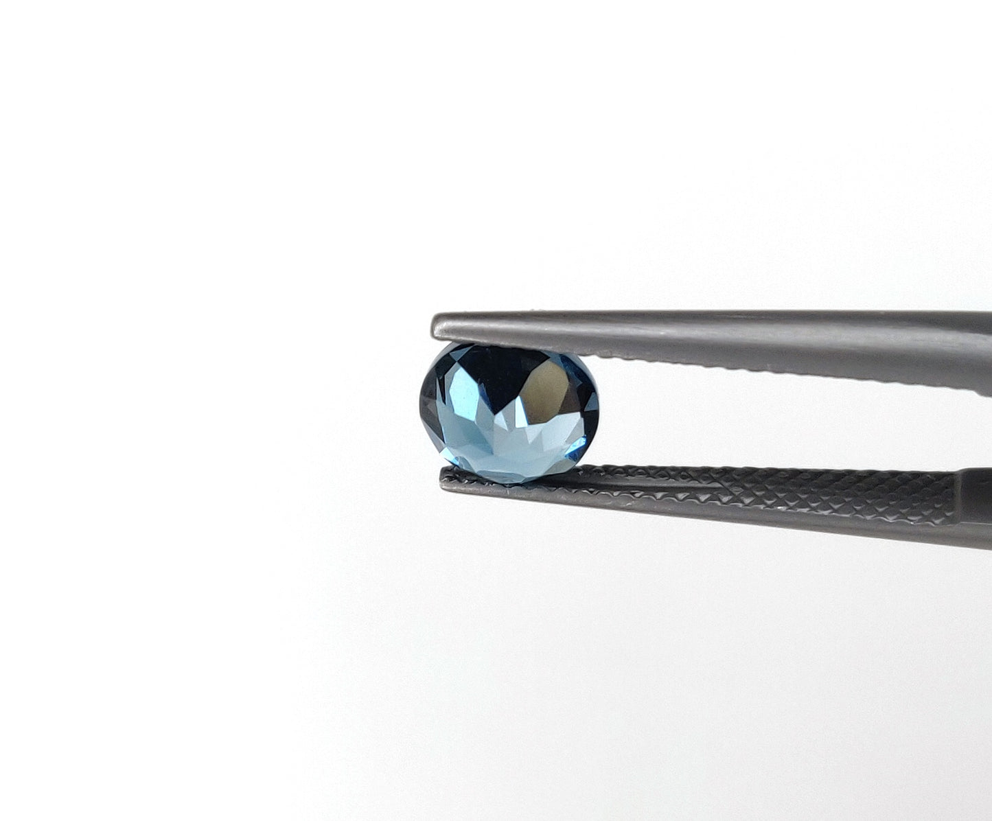 Natural Blue Topaz Brilliant Cut 7 mm Faceted Loose Gemstone Fine Quality Jewelry Making December Birthstone
