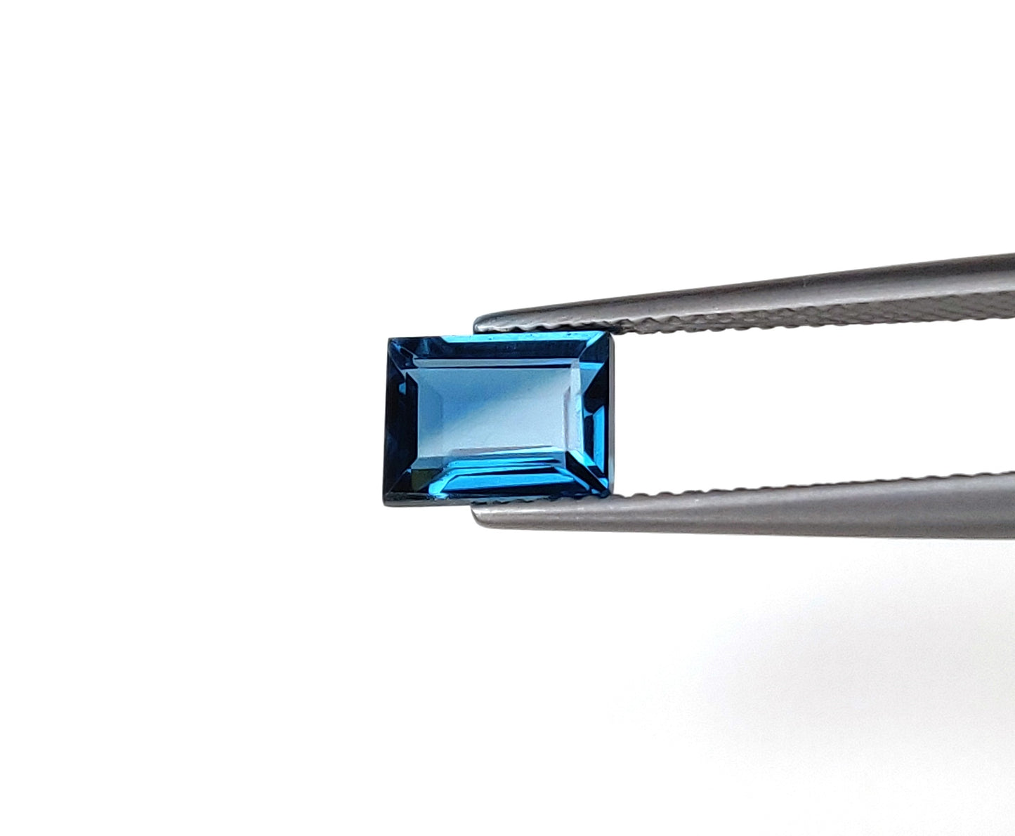 100% Natural Blue Topaz 6x8mm Baguette Cut Loose Gemstone Faceted Rectangle Shape December Birthstone
