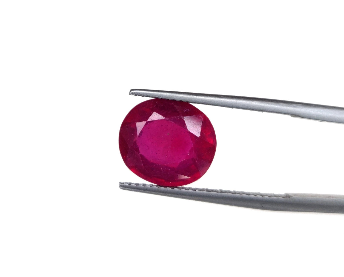 100% Natural Mozambique Ruby Loose Gemstones Oval Cut 3-8 Cts Mix Sizes July Birthstone for Jewellery Making