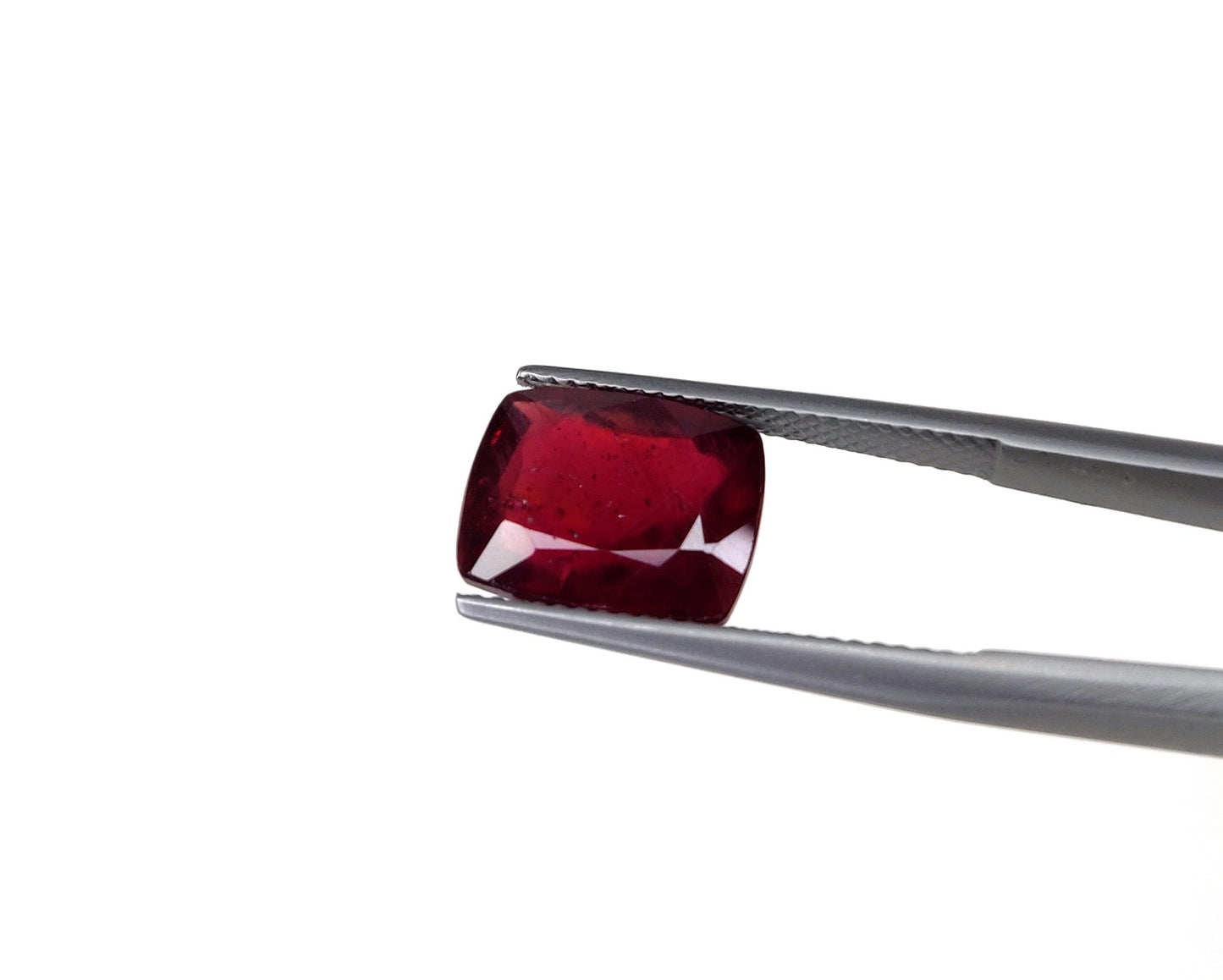 Natural Fine Quality Ruby Loose Gemstone Cushion Cut 7x10mm July Birthstone for Jewellery Making G-A2 Heat-Treated