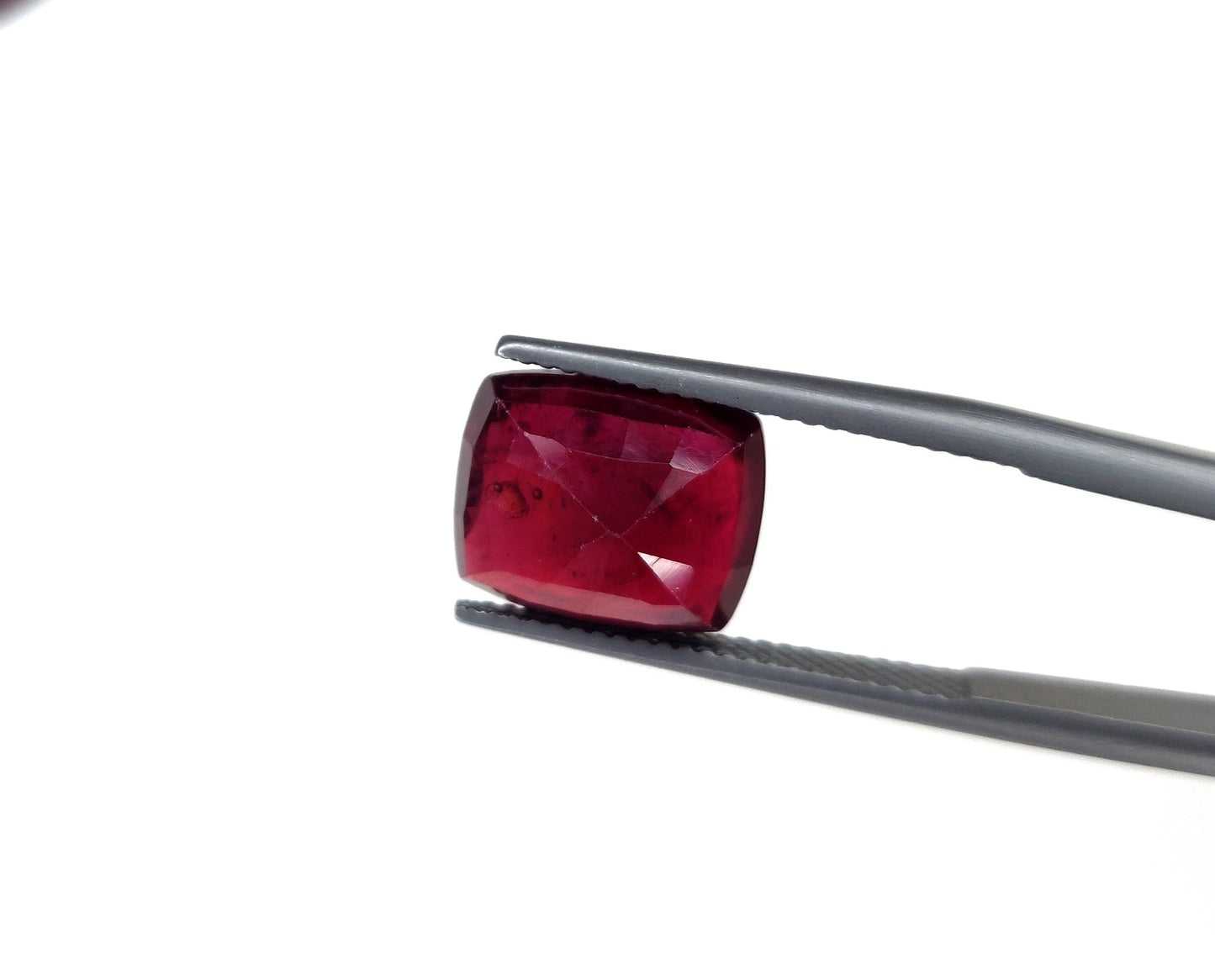 Natural Fine Quality Ruby Loose Gemstone Cushion Cut 7x10mm July Birthstone for Jewellery Making G-A2 Heat-Treated
