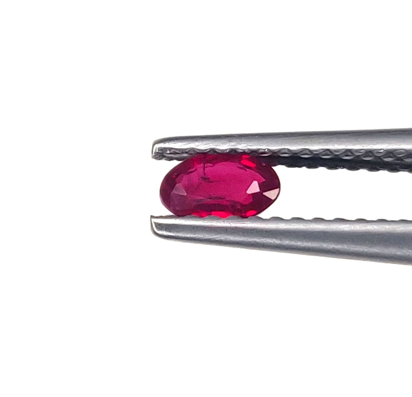 Wholesale Price Natural Burma Ruby 3x5mm Oval Cut Reddish Pink Heated Loose Gemstone for Necklace Making