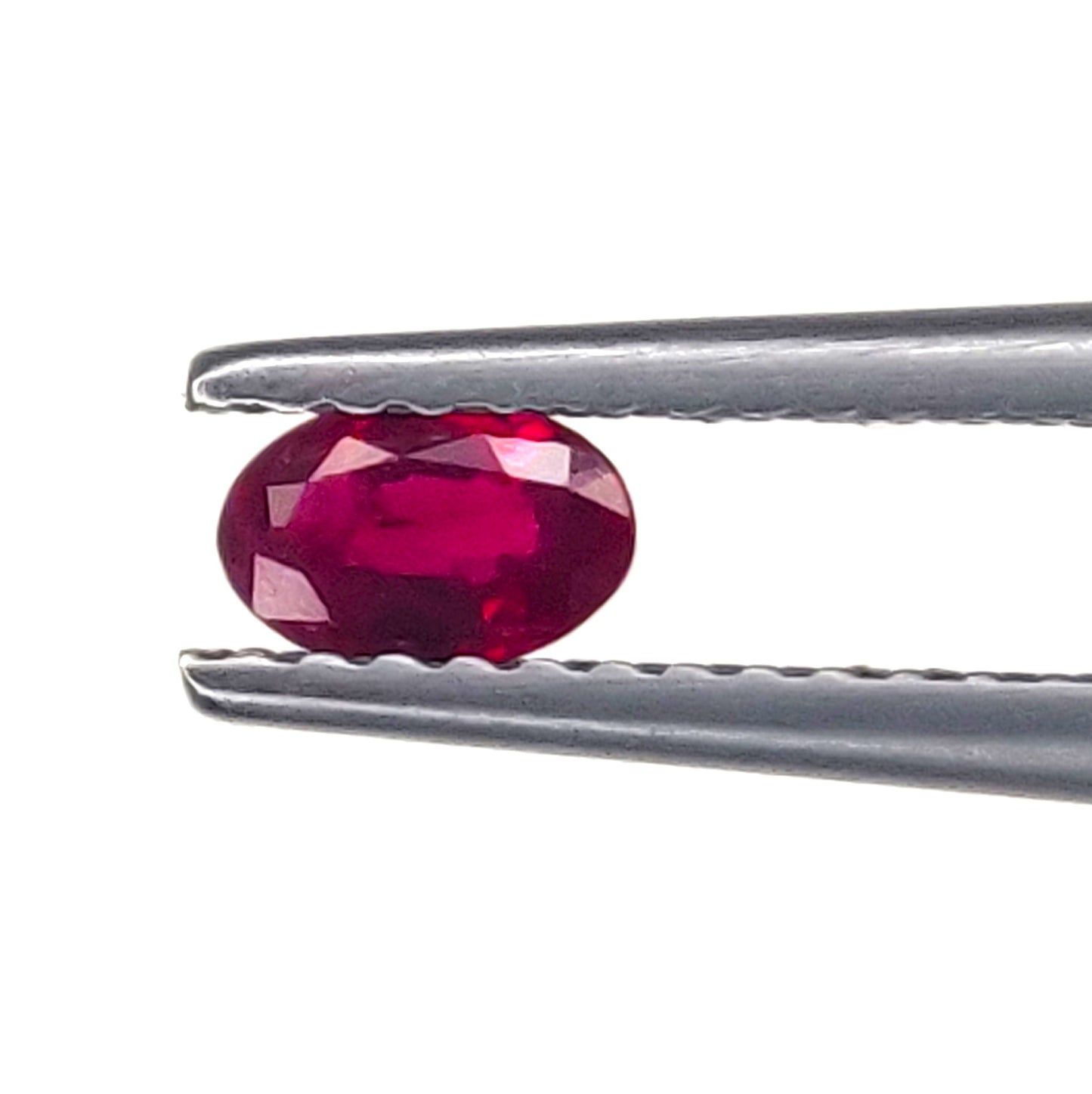 Wholesale Price Natural Burma Ruby 3x5mm Oval Cut Reddish Pink Heated Loose Gemstone for Necklace Making
