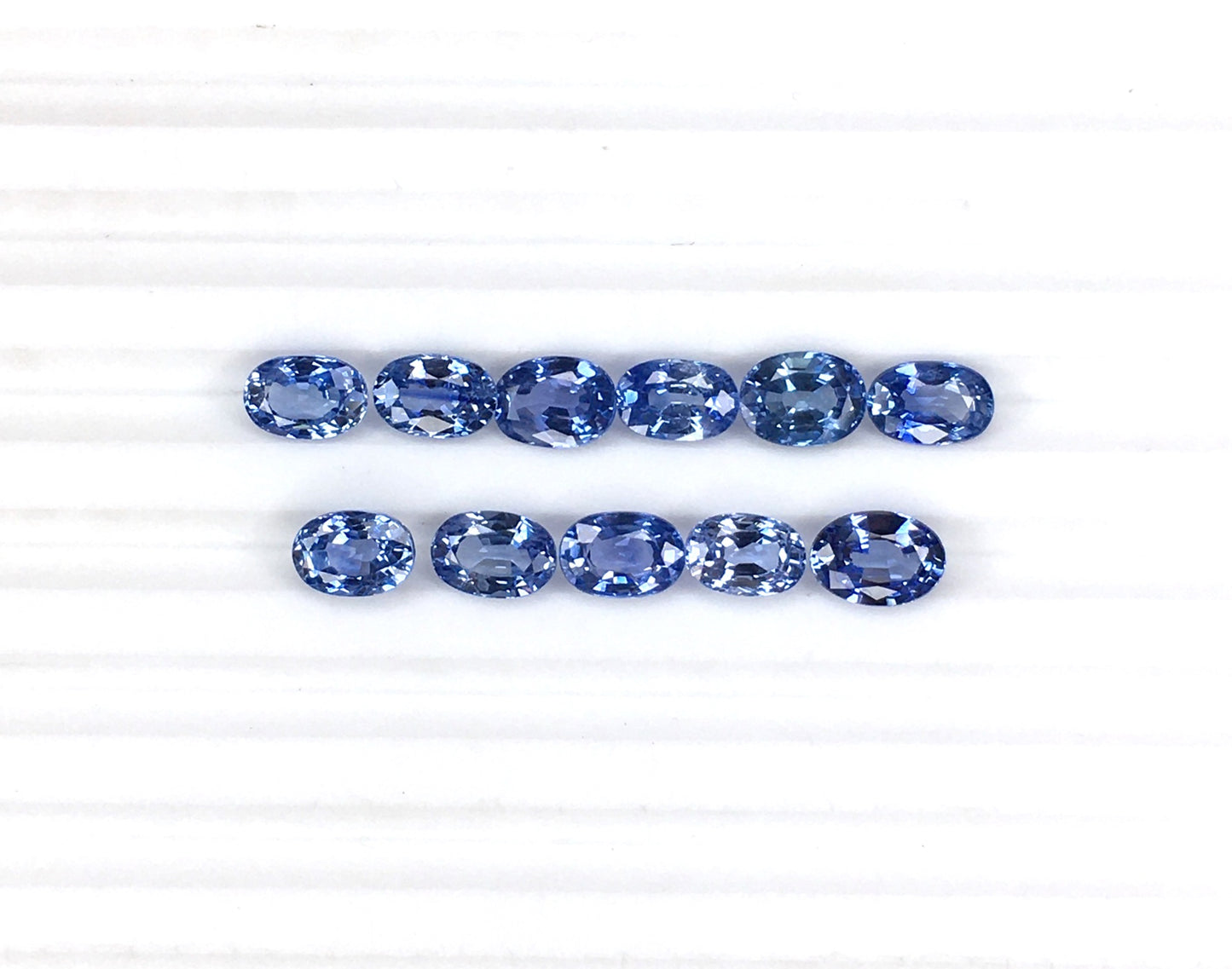 6x4Mm Natural Ceylon Blue Sapphire Oval Shape Faceted Cut Stone/Blue Sapphire Oval Shape Loose Gemstone For Jewelry Making
