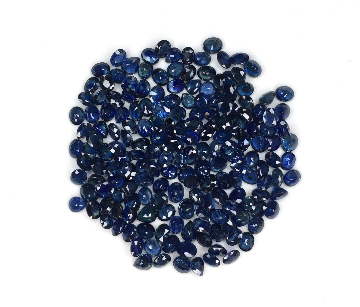 100% Natural Blue Sapphire Oval Shape 5x4 mm Cut Stone Calibrated Blue Sapphire Faceted September Birthstone for Jewelry Making