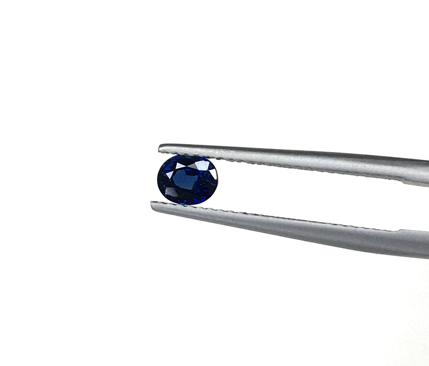 5x4 Mm Natural Blue Sapphire Faceted Blue Sapphire Gemstone Sapphire Oval Shape Sapphire Flat Back Loose Gemstone