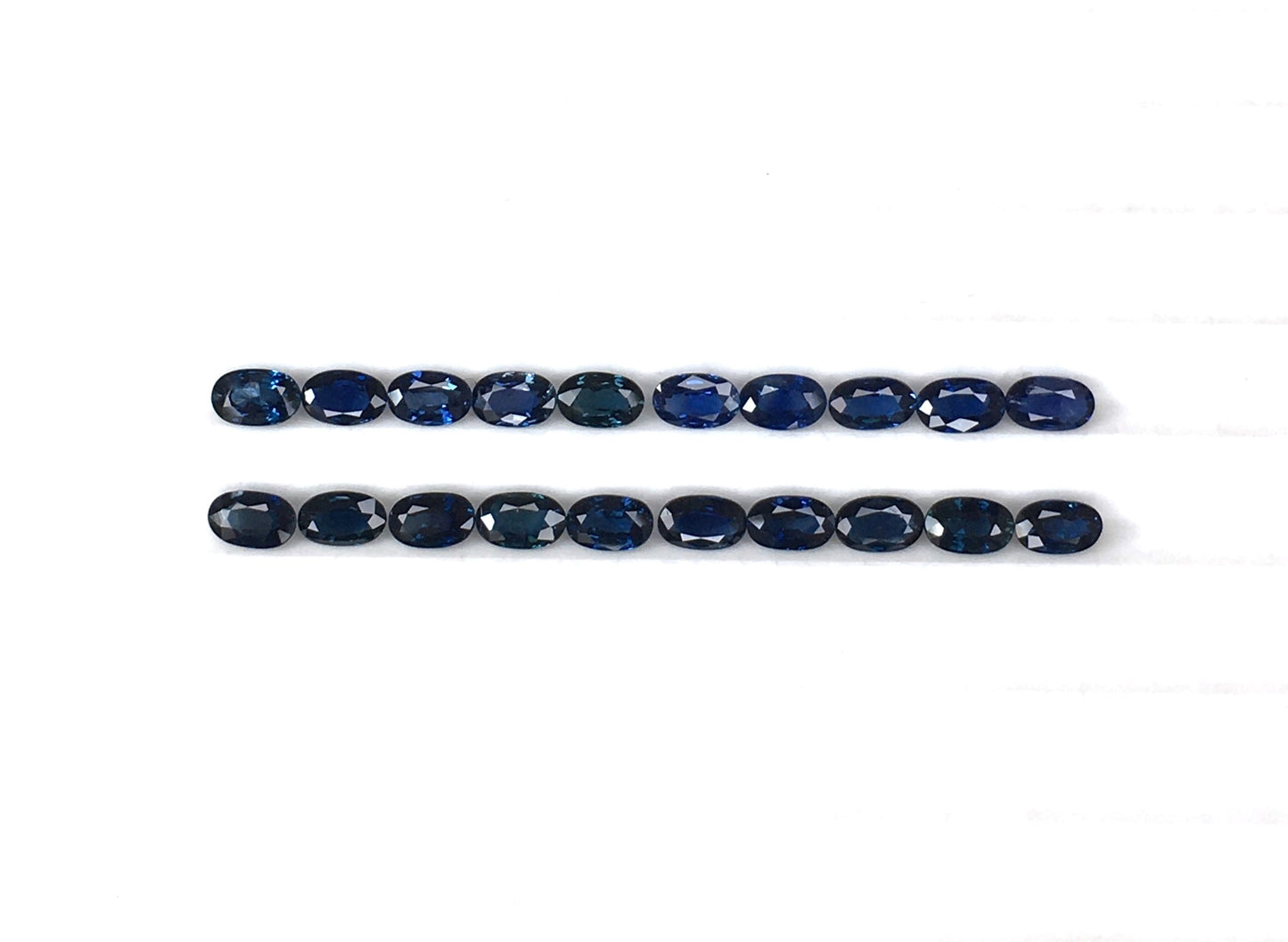 100% Natural Blue Sapphire Faceted Oval Cut Calibrated 3x5 mm Size September Birthstone Gemstone for Jewelry Making at Best Price