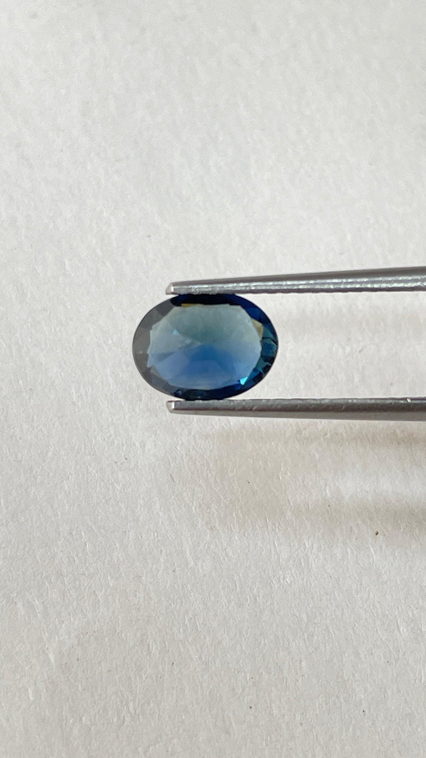 Natural Blue Sapphire No Heat 1.75 CT Royal Blue Color September Birthstone Oval Shape Loose Gemstone in 6x8mm for Making Ring