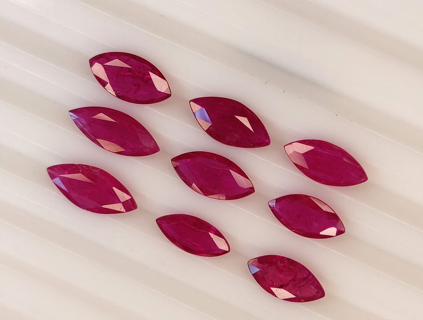 100% Natural Ruby Mozambique Marquise Cut 4x8mm July Birthstone Loose Gemstones for Jewelry Making at Best Price