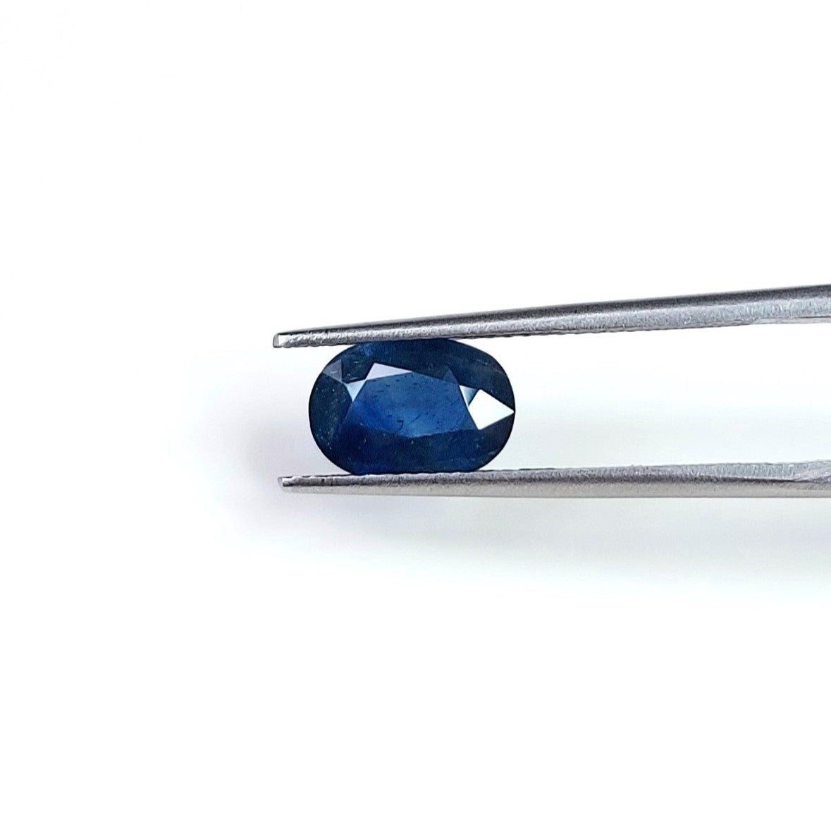 1.90 Carat Fine Cut Blue Sapphire Heated 9.30x6.60x3.50 mm Oval Cut Gemstone Faceted Blue Color Ring Size September Birthstone for Astrology