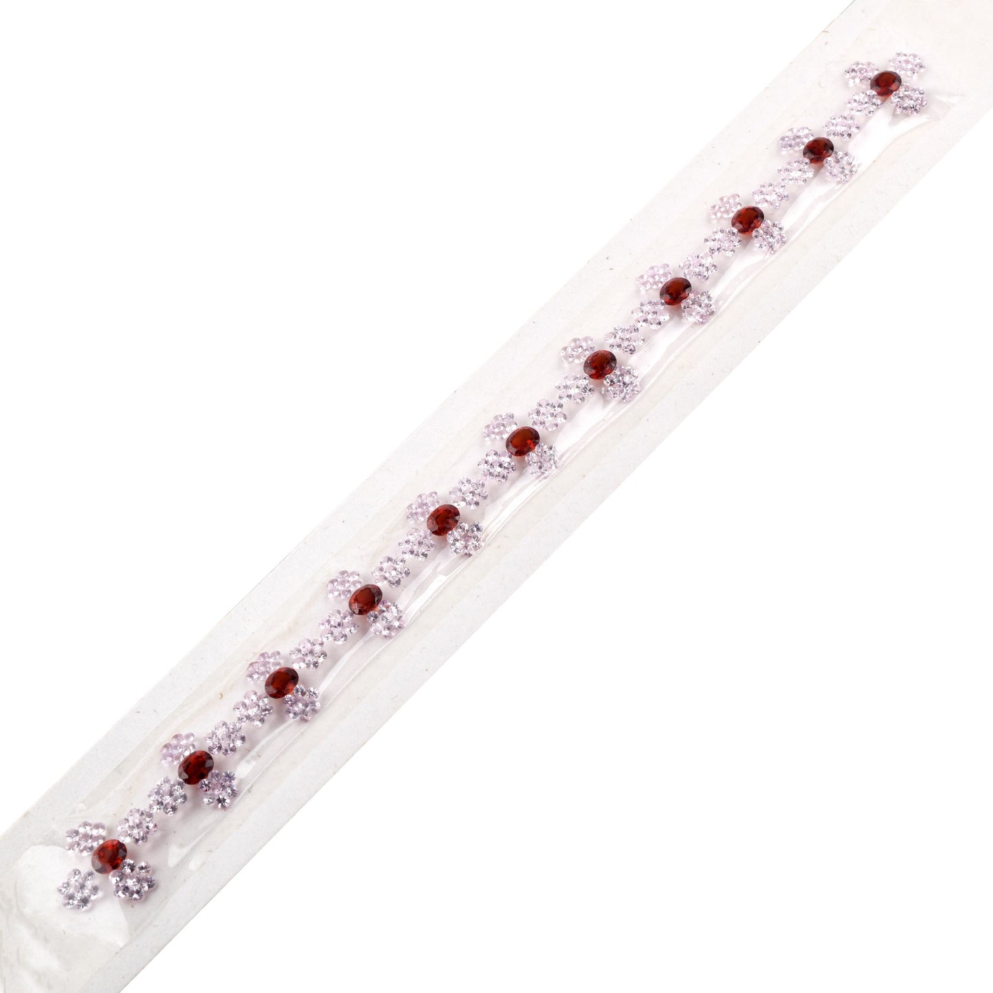 Fine Quality 100% Natural Spectrolite and Pink Sapphire Gemstones 6x5 mm, 2.2mm in Round, Oval Shape for Bracelet Making of Silver & Gold