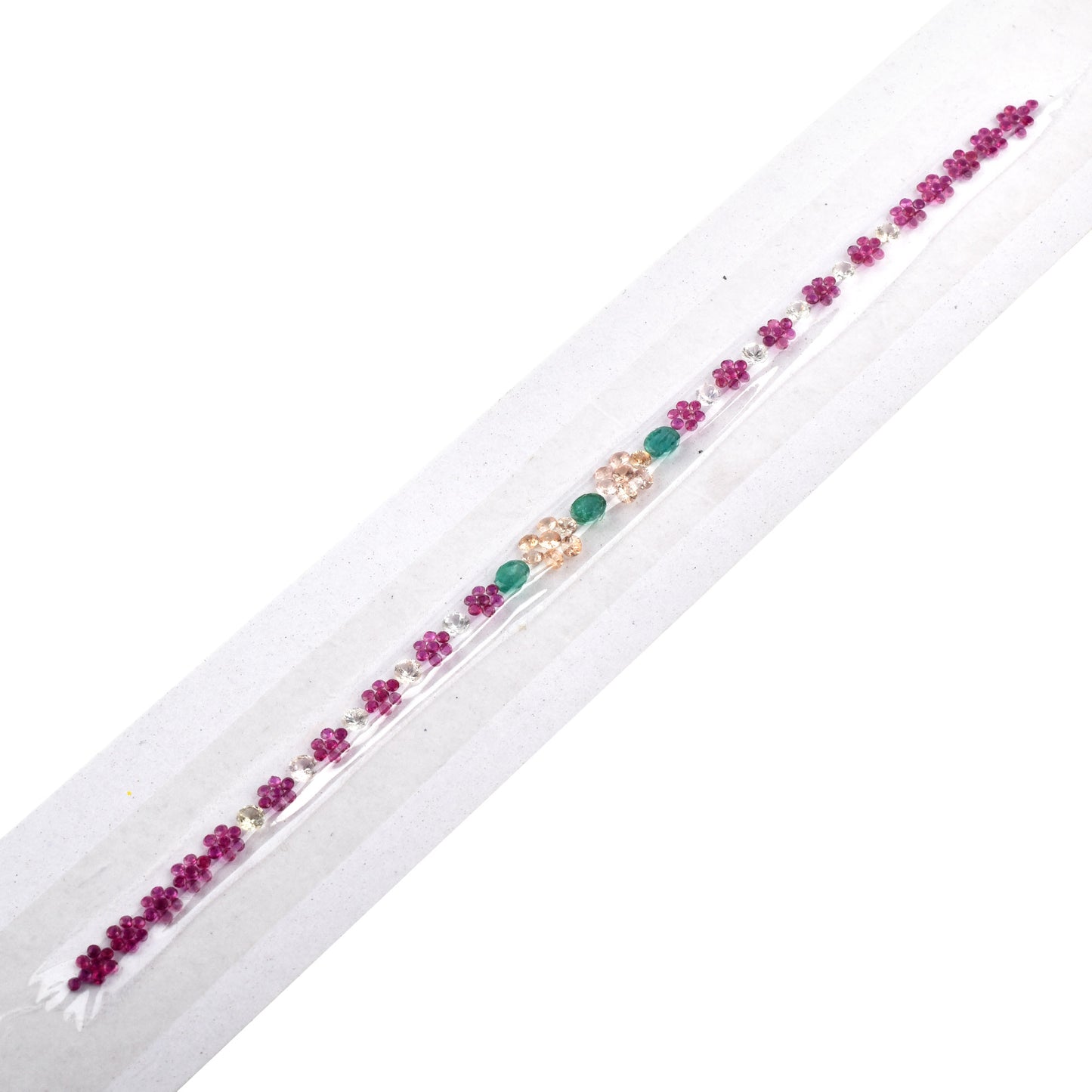 Fine Quality 100% Natural Ruby, Emerald and Yellow Sapphire Gemstones 1.6-1.8mm in Round, Oval Shape for Bracelet Making of Silver & Gold