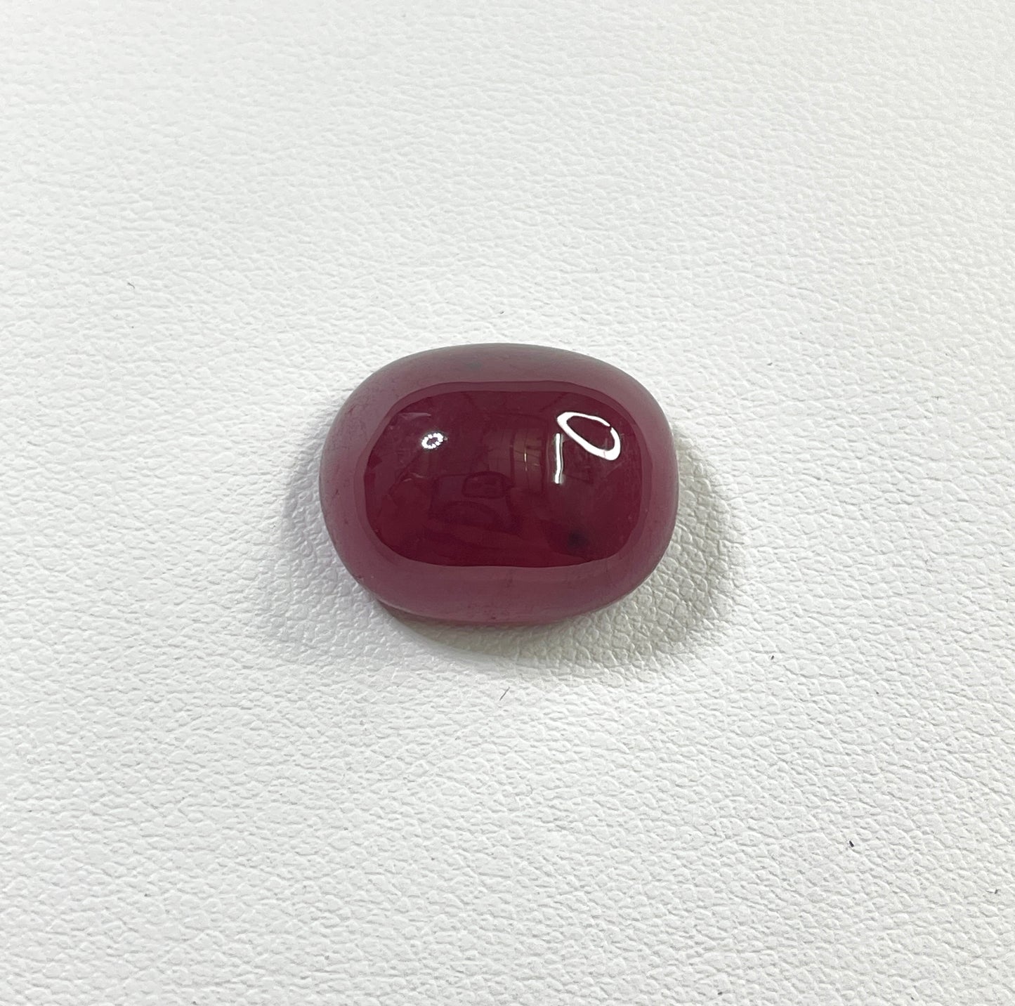 Best Quality Natural Heat-Treated African Ruby 23.66 Cts. Oval Cut Reddish Pink Color July Birthstone for Making Pendant