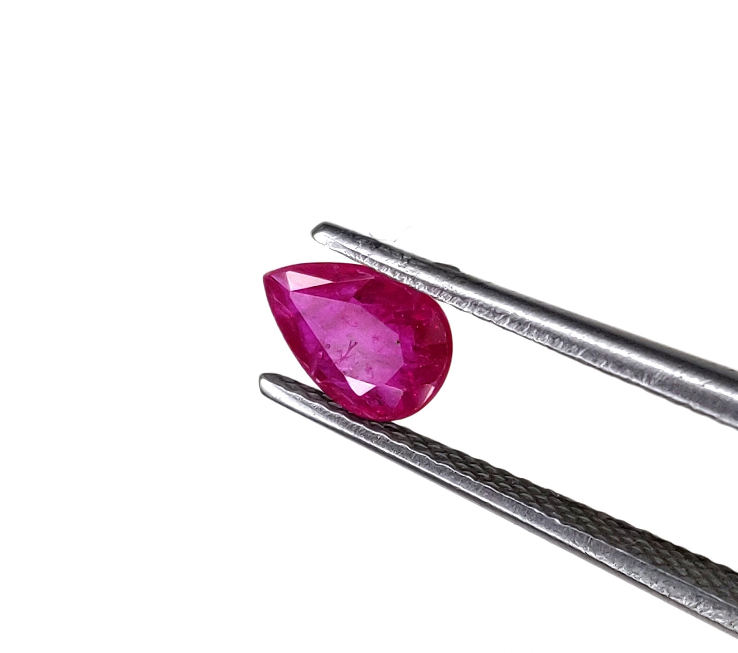 100% Natural Mozambique Ruby Heated Oval and Pear Cut 5x7 mm Reddish Pink Color Fine Cut Loose Gemstones for Bracelet Making