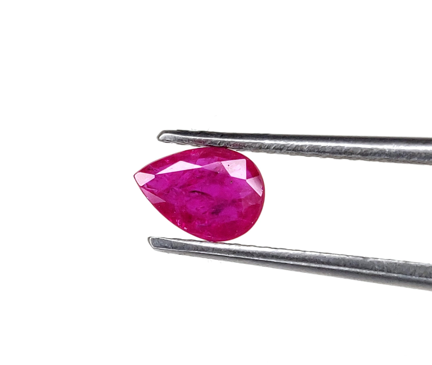 100% Natural Mozambique Ruby Heated Oval and Pear Cut 5x7 mm Reddish Pink Color Fine Cut Loose Gemstones for Bracelet Making