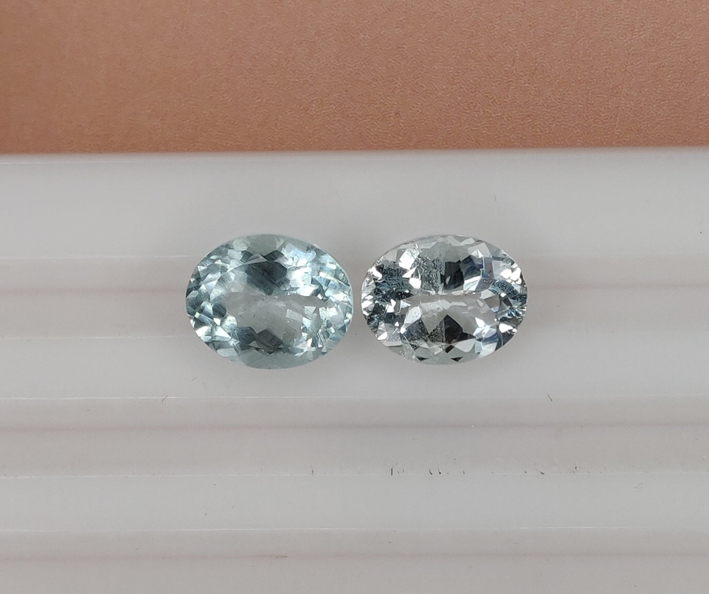 100% Natural Fine Quality Aquamarine Oval Shape 9x11mm 6.20cts. Faceted Cut Loose Gemstones for Jewelry Making at the Best Price