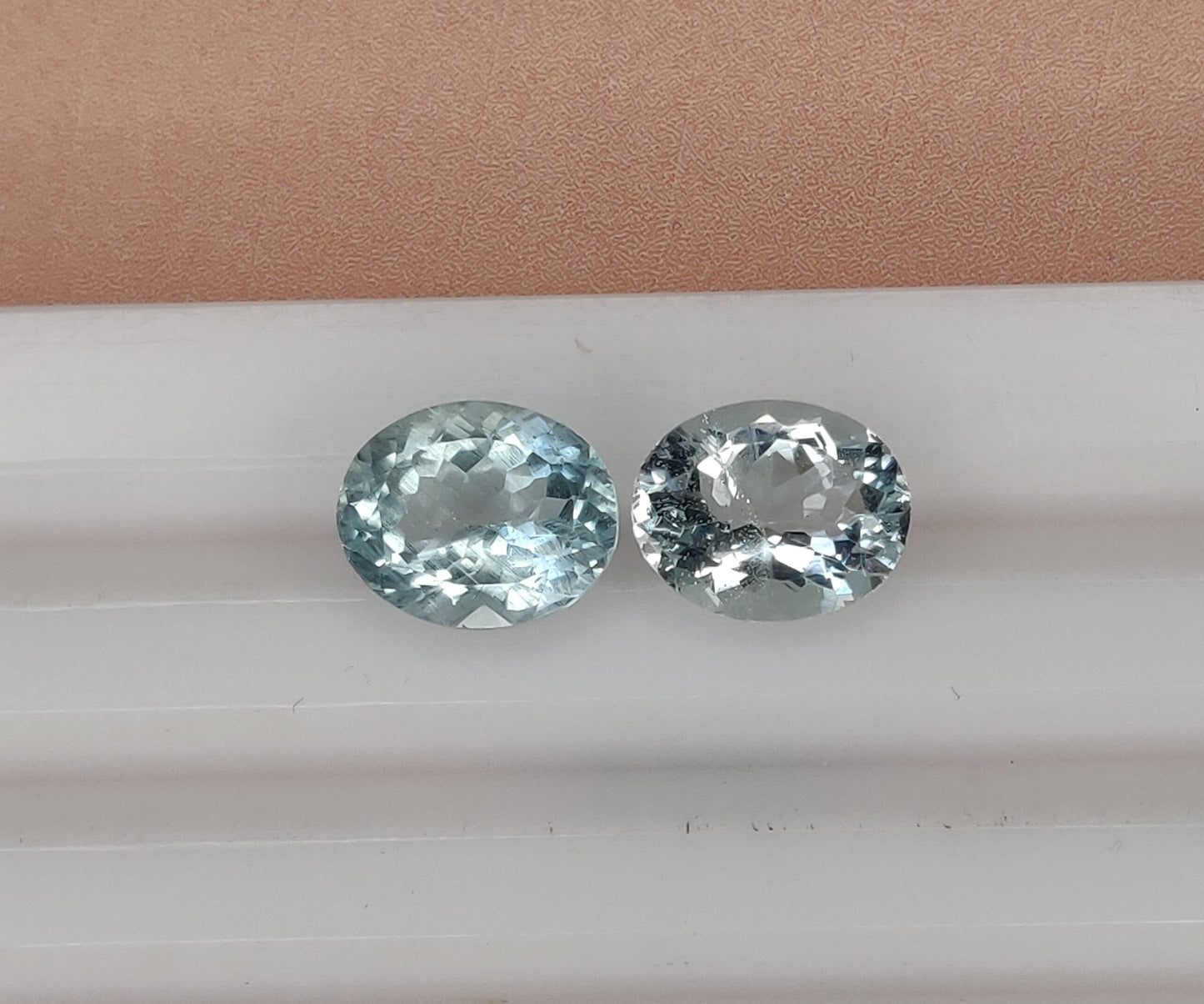 100% Natural Fine Quality Aquamarine Oval Shape 9x11mm 6.20cts. Faceted Cut Loose Gemstones for Jewelry Making at the Best Price