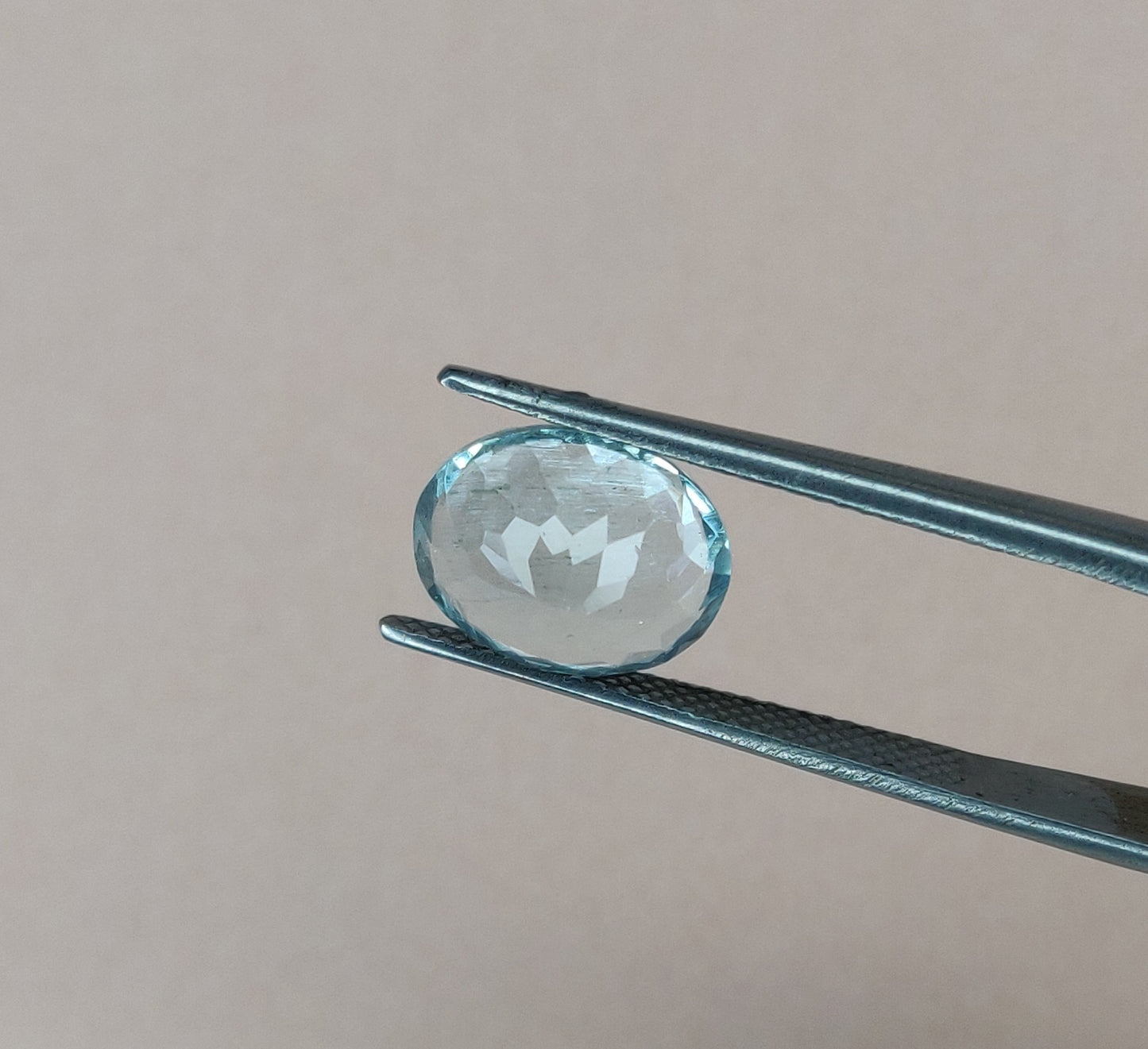 100% Natural Fine Quality Aquamarine Oval Shape 9x11mm 6.20cts. Faceted Cut Loose Gemstones for Jewelry Making at the Best Price