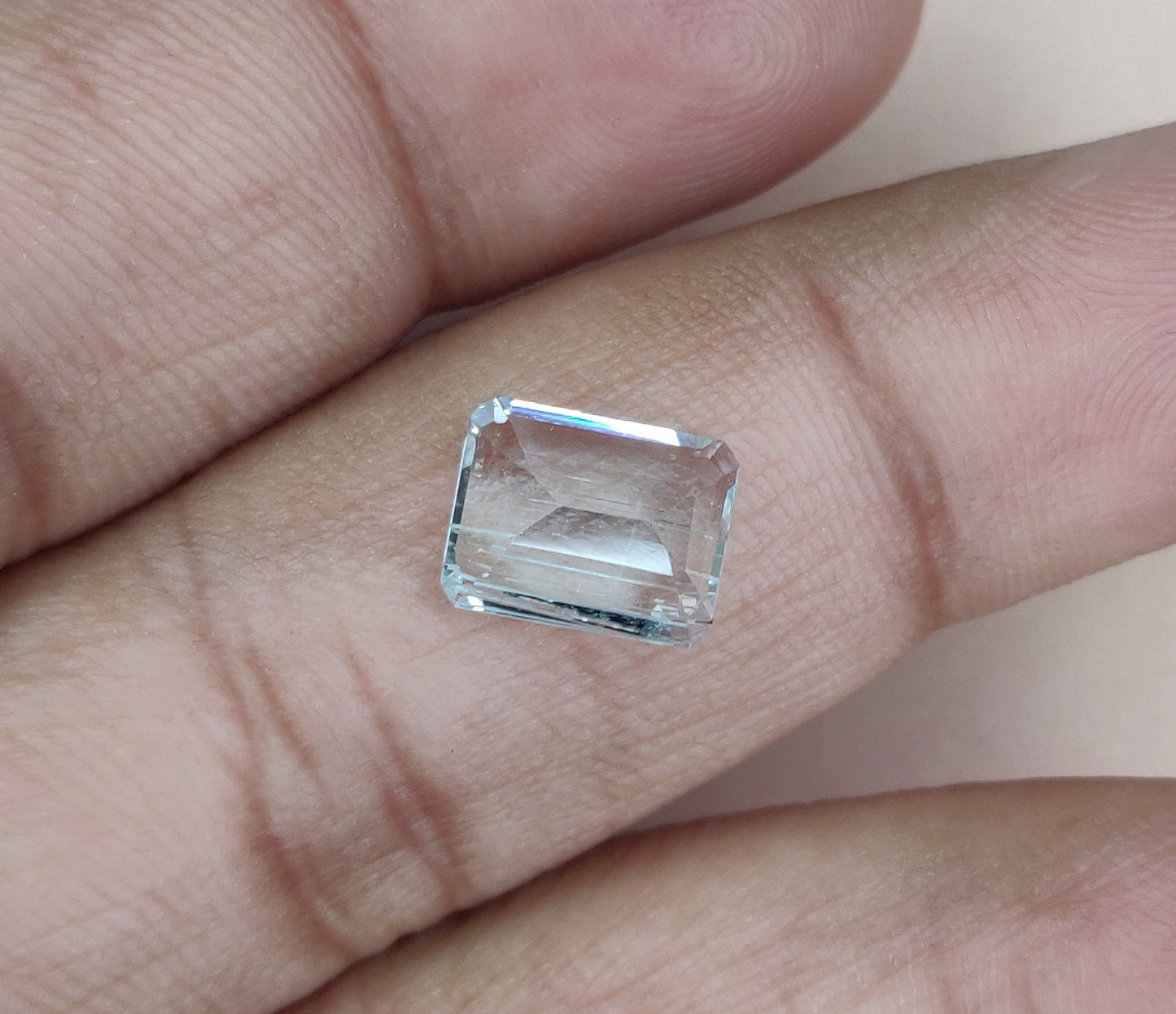 AAA Quality Faceted Cut 100% Natural Aquamarine 8.15cts. Octagon Shape Aquamarine Loose Gemstone 8x10mm Jewelry Making Stone at Best Price