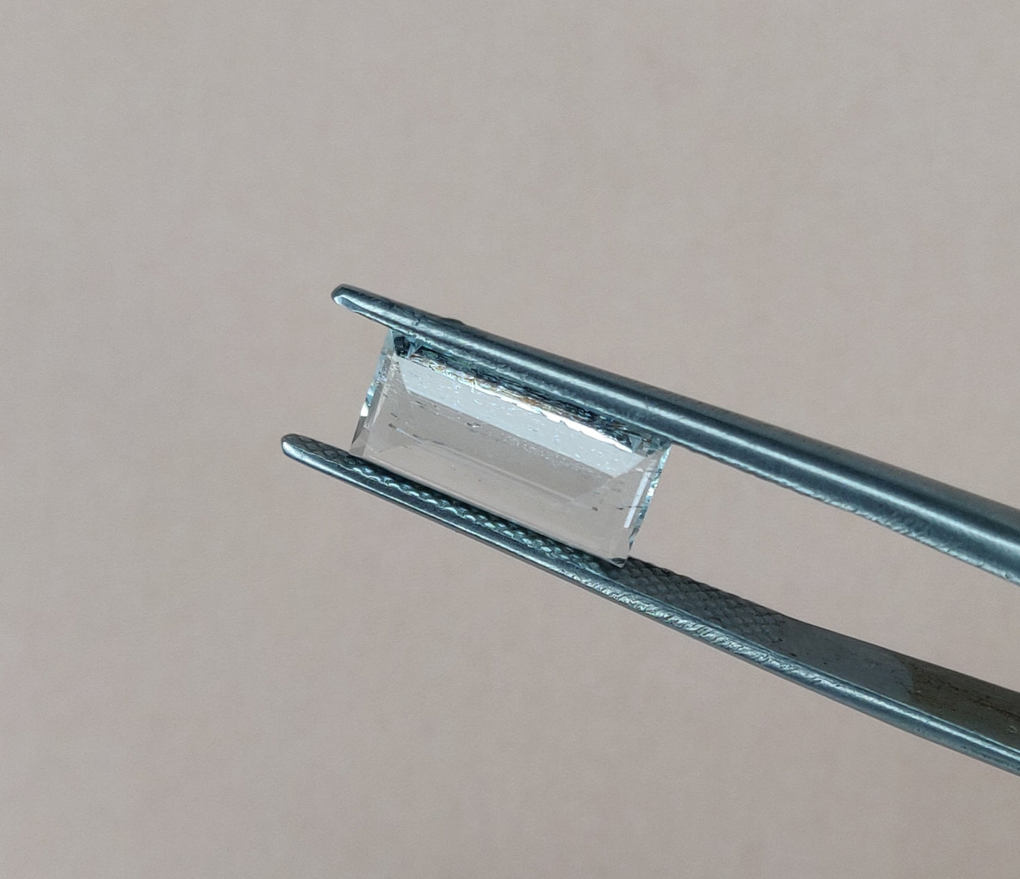 Natural Aquamarine Octagon Shape 4.05cts. Faceted Cut Gemstone March Birthstone AAA Quality Loose Gemstones 6x12mm Jewelry Making Stone