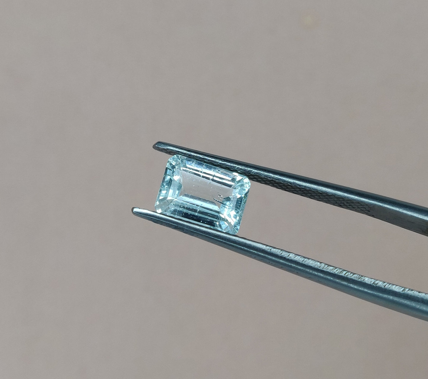 AAA Top Quality Aquamarine Emerald Cut 2.95cts. Loose Gemstones March Birthstone 6x8 mm Aquamarine Earring &amp; Jewelry Making